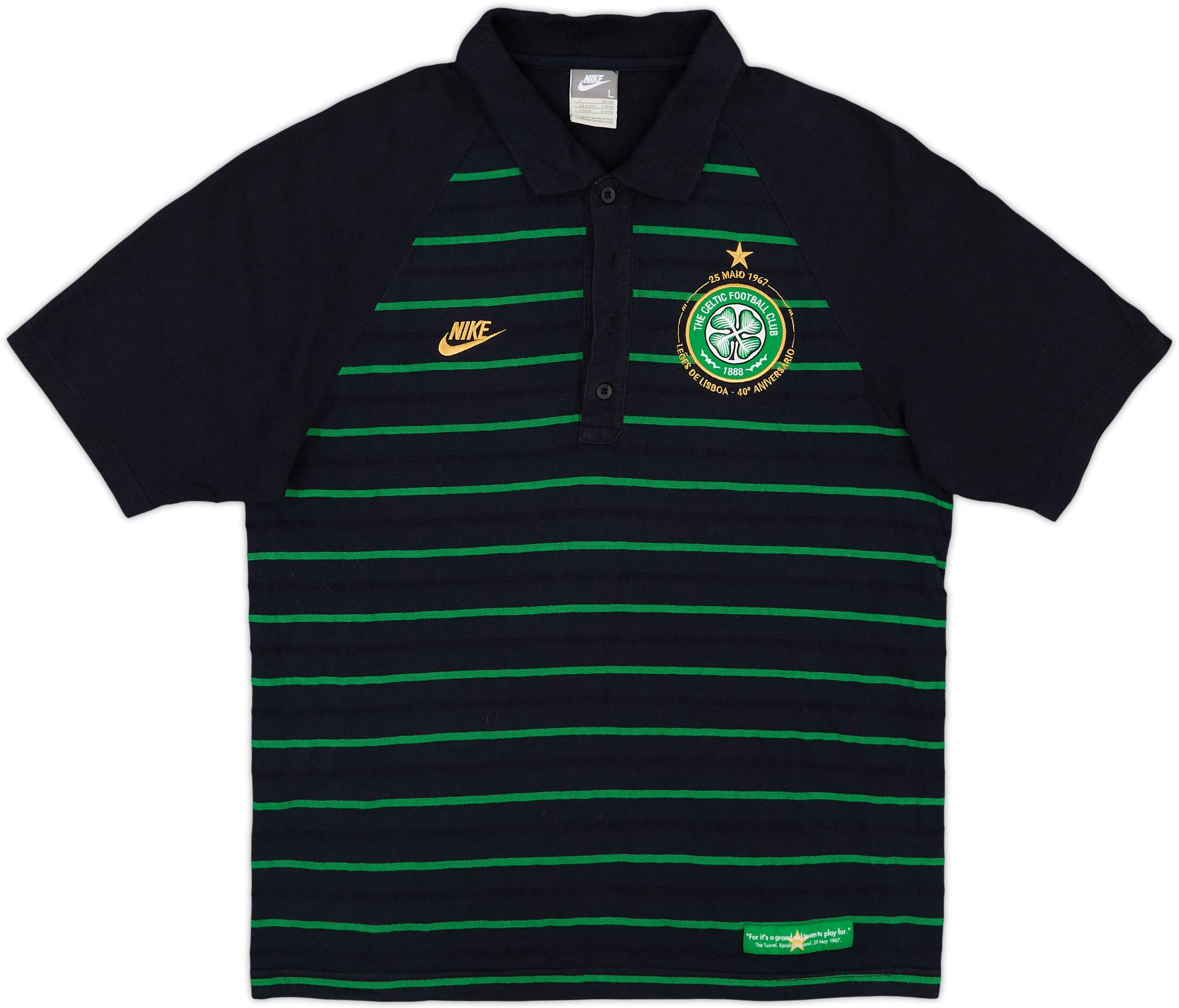 2007-08 Celtic Nike Polo Shirt - 7/10 - (L)