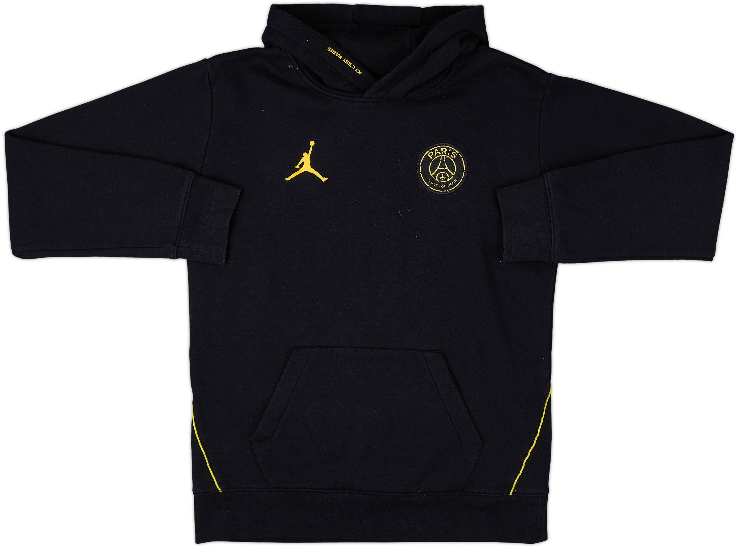 2020-21 Paris Saint-Germain Jordan Hooded Sweat Top - 8/10 - (XL.Boys)