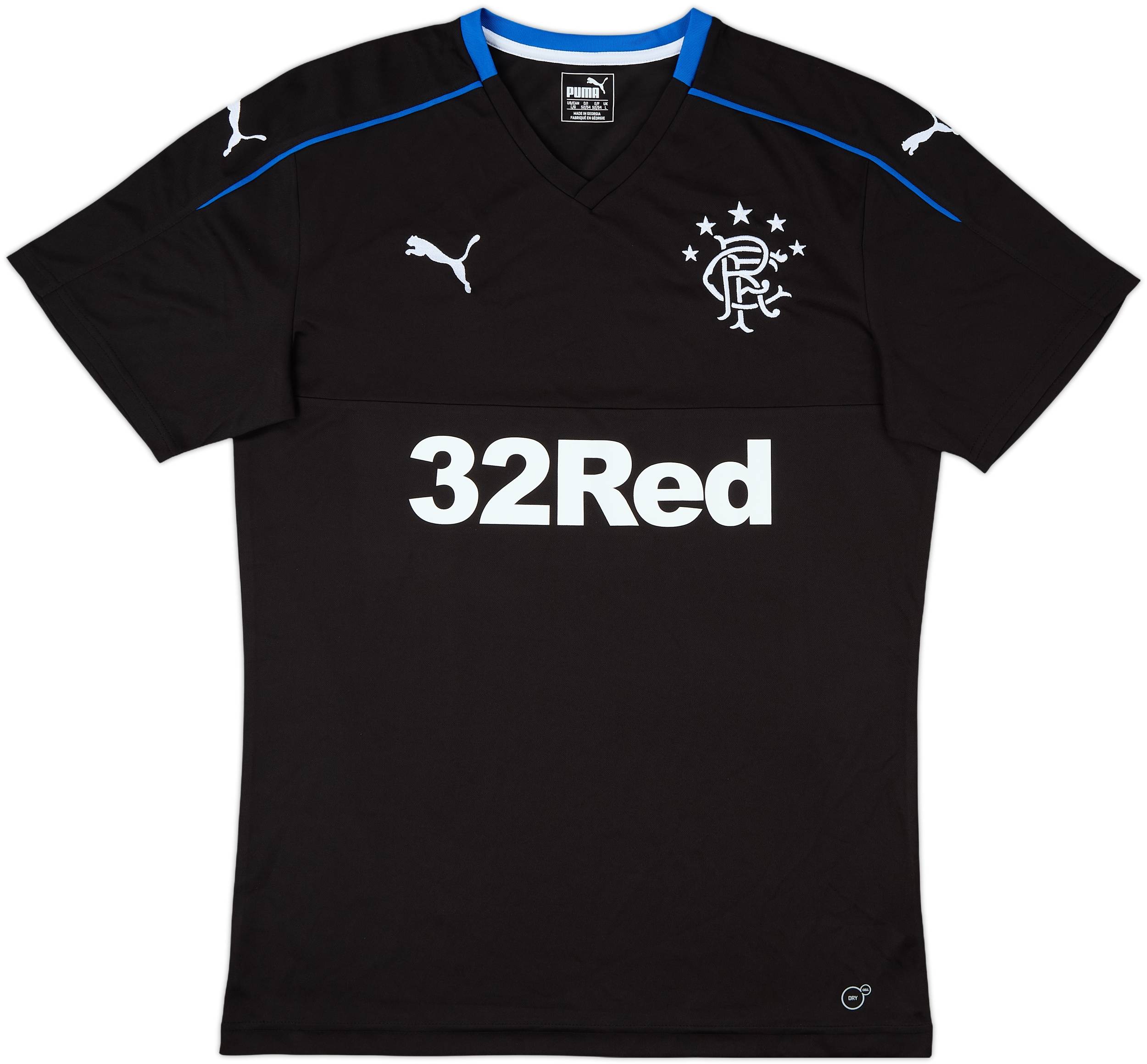 2017-18 Rangers Third Shirt - 8/10 - (L)