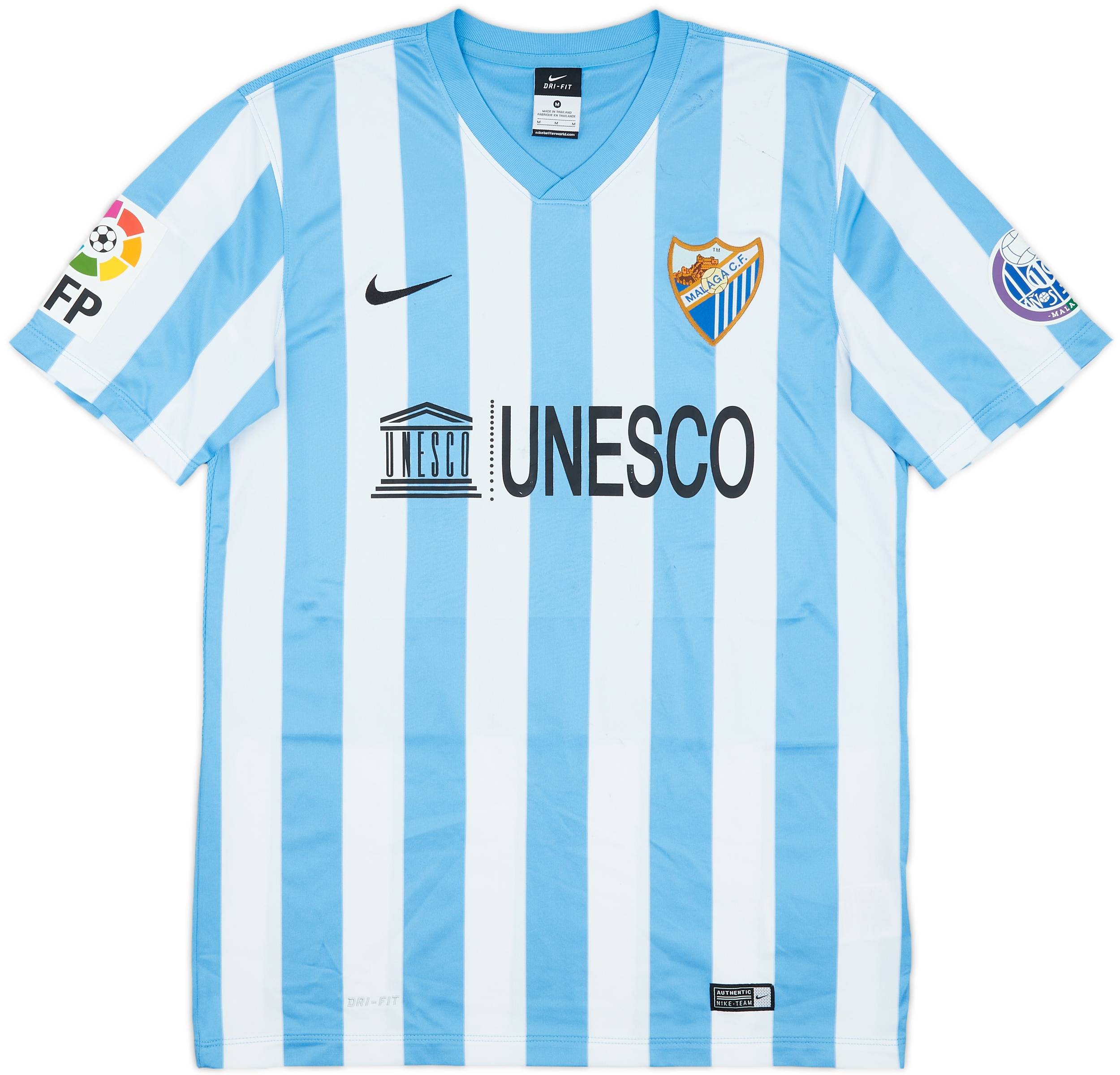 2014-15 Malaga Home Shirt - 6/10 - (M)