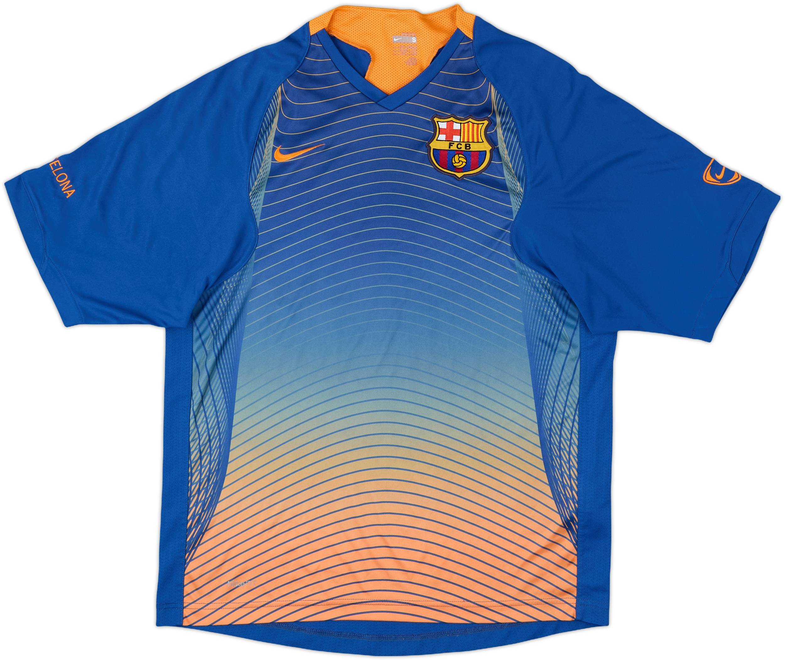 2007-08 Barcelona Nike Training Shirt - 9/10 - (S)