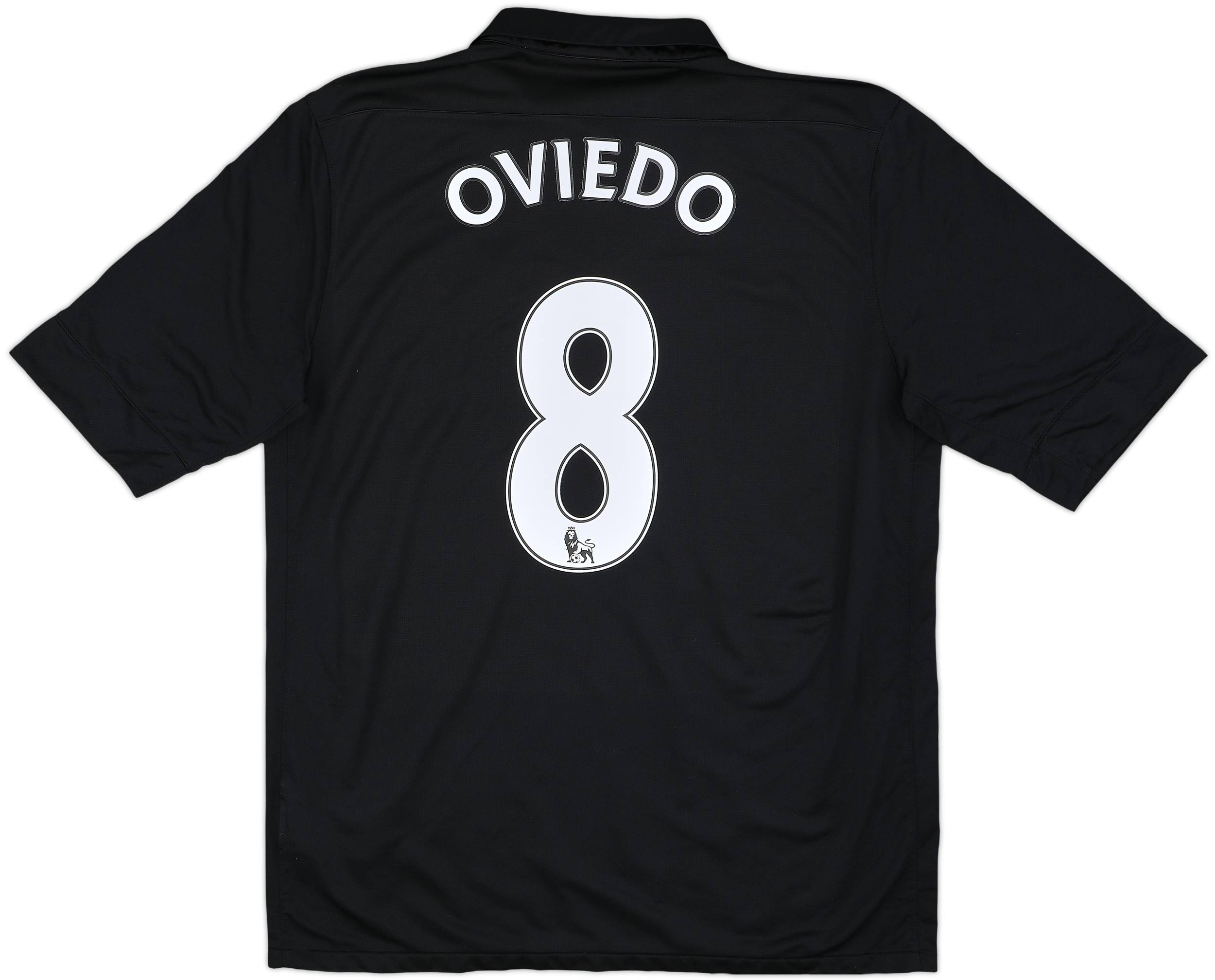 2012-13 Everton Away Shirt Oviedo #8 - 8/10 - (L)