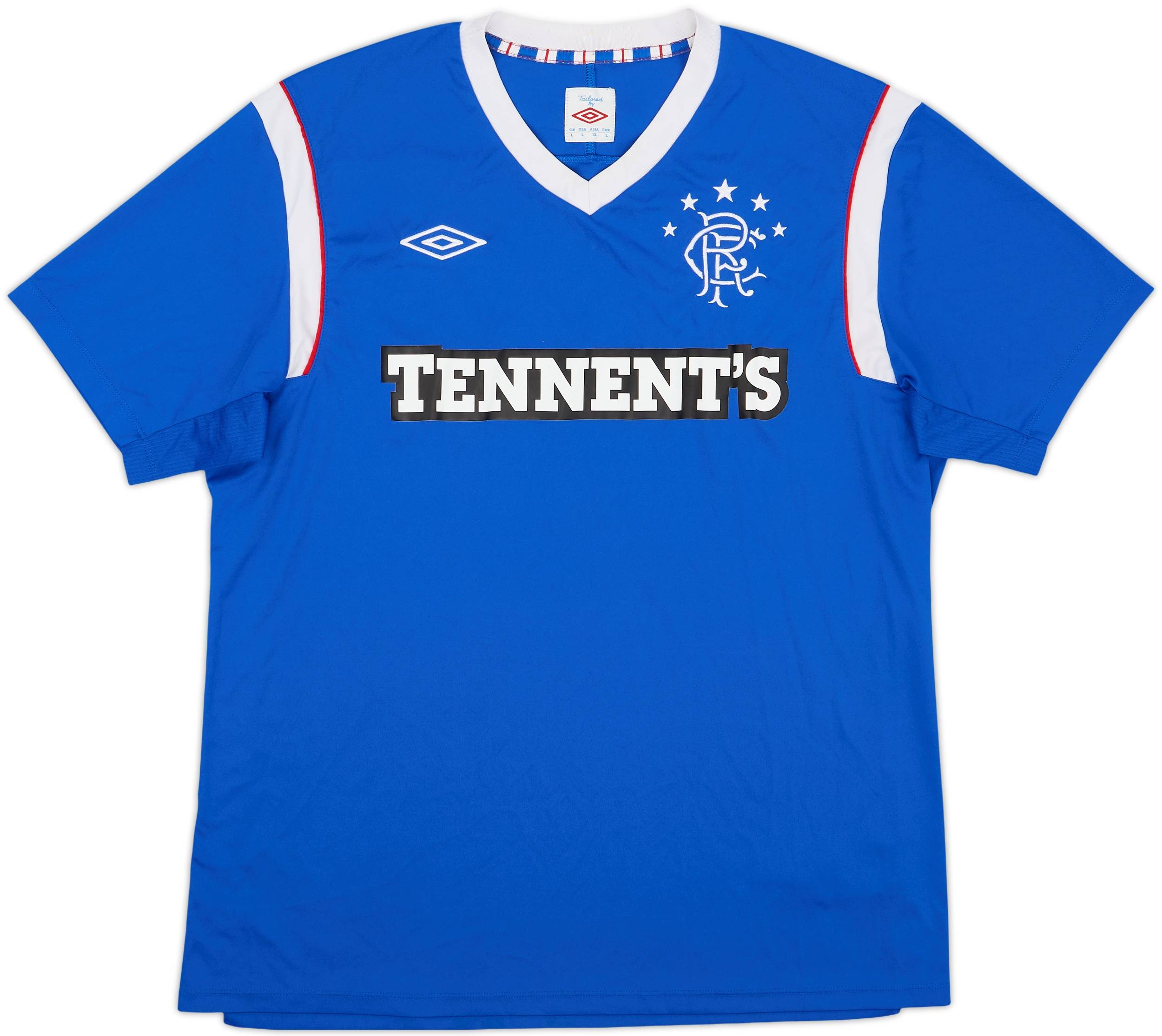 2011-12 Rangers Home Shirt - 8/10 - (L)