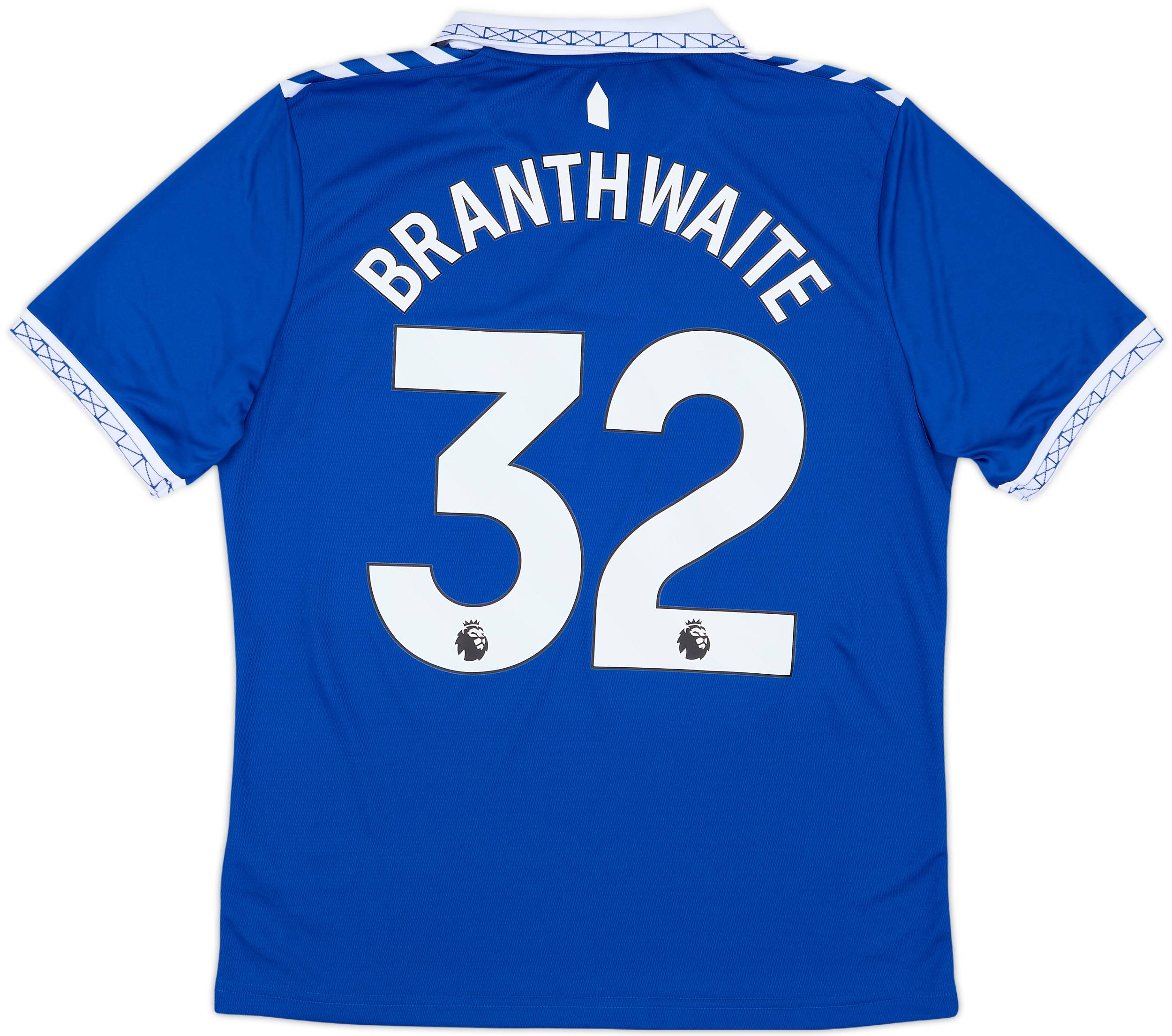 2023-24 Everton Home Shirt Branthwaite #32 - 8/10 - (L)
