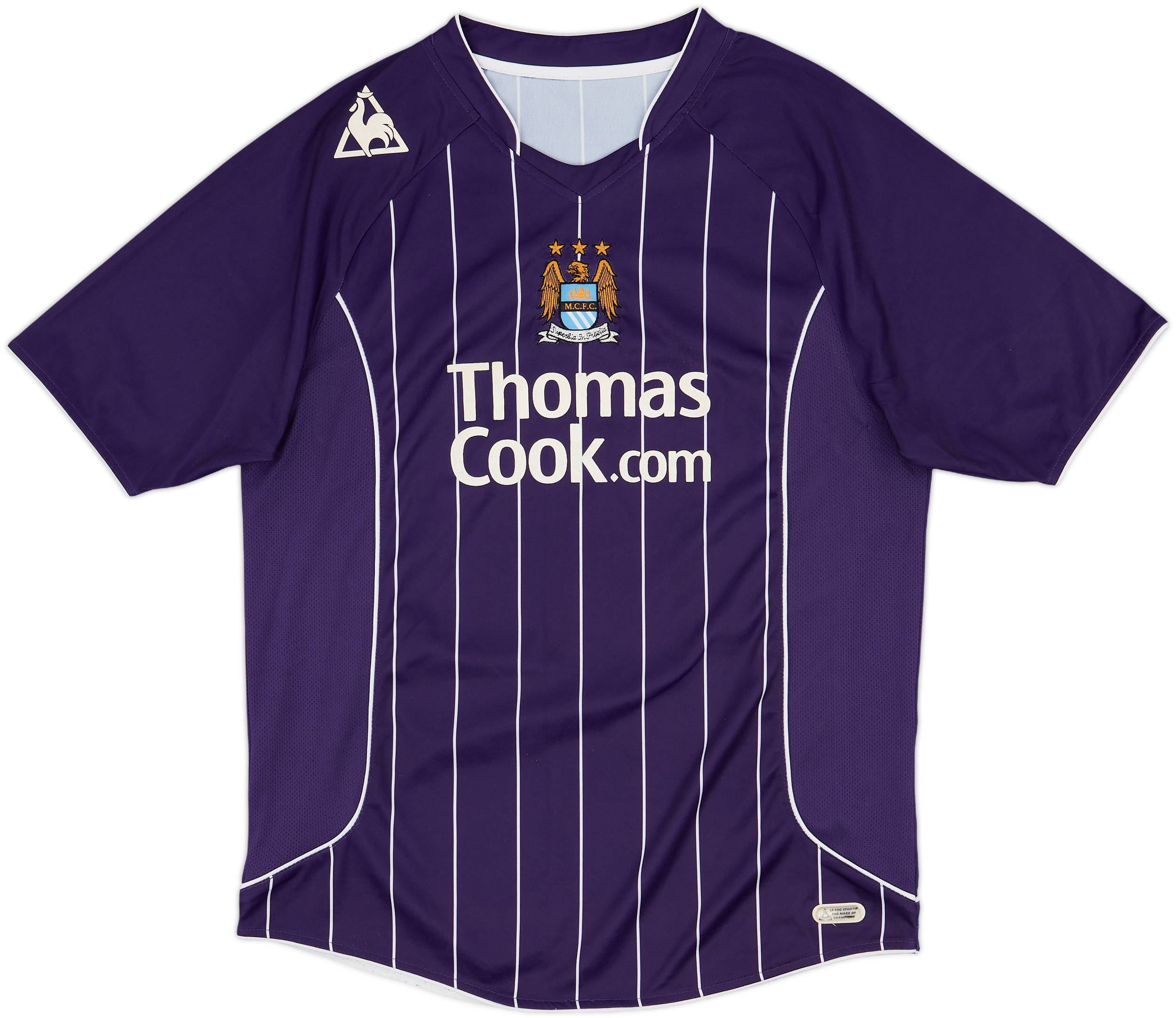 2007-08 Manchester City Away Shirt Richards #2 - 7/10 - (L)