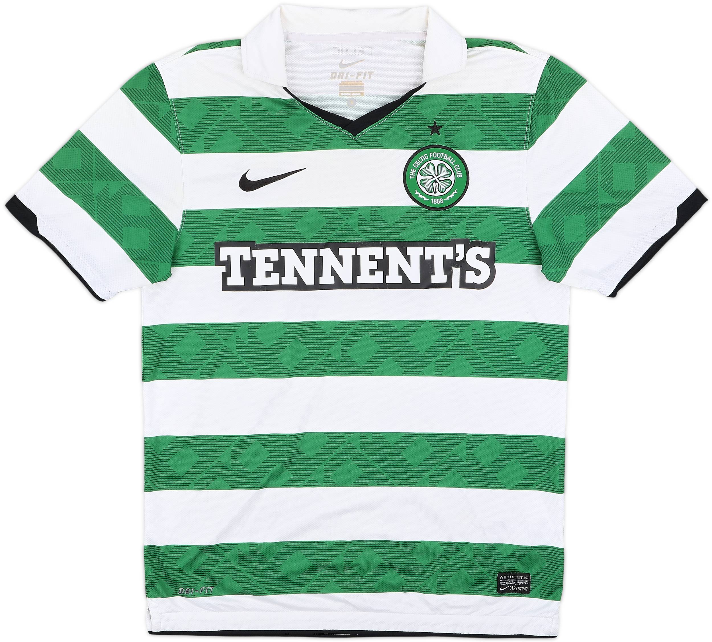 2010-12 Celtic Home Shirt - 6/10 - (S)