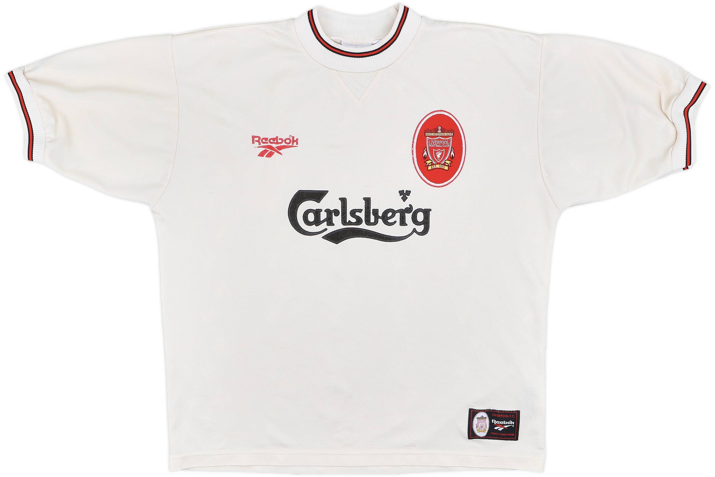 LIVERPOOL FC 96-97 away ユニフォーム 1996-97 Liverpool Away Shirt - 8/10 - (L)