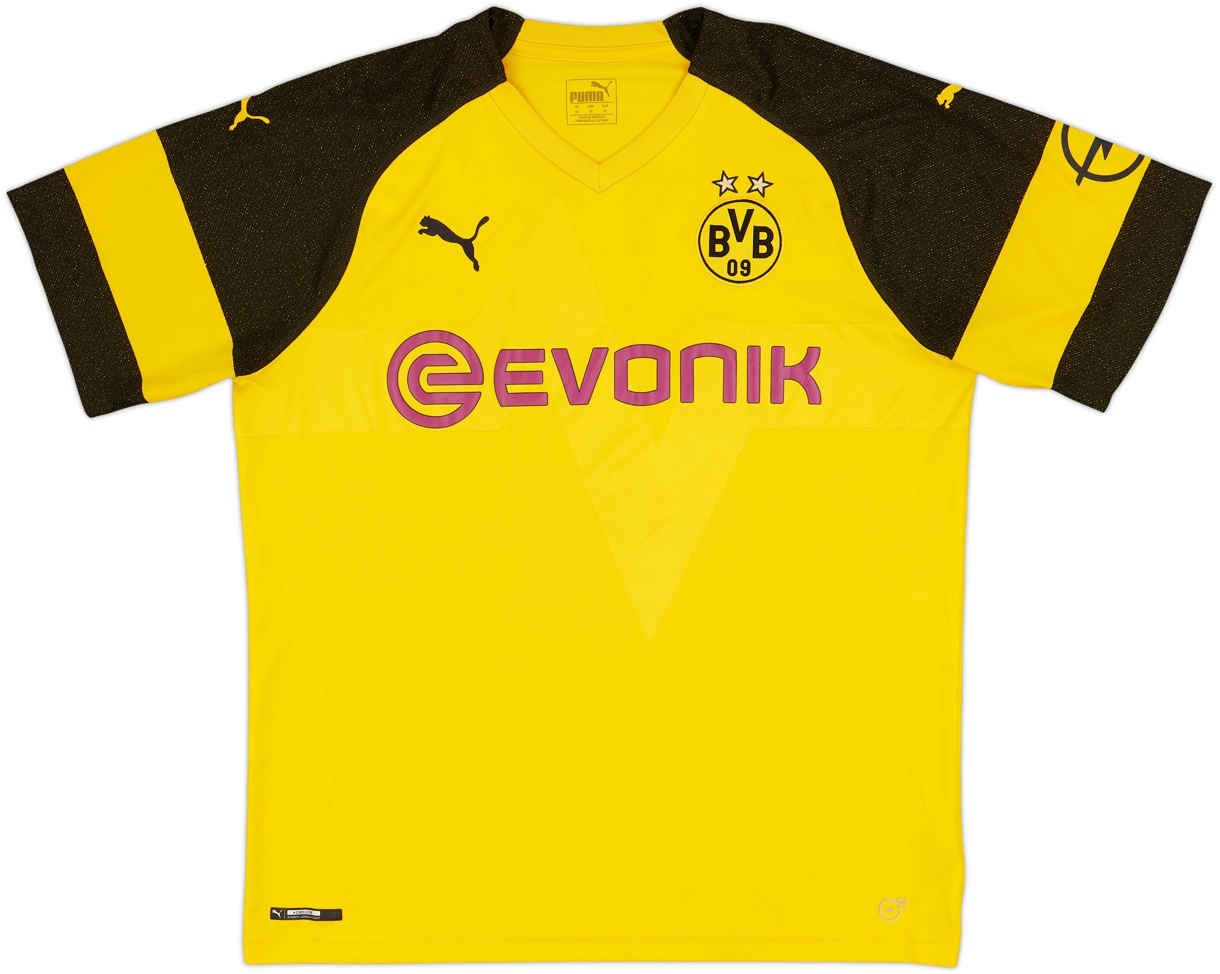 2018-19 Borussia Dortmund Home Shirt - 7/10 - (XL)