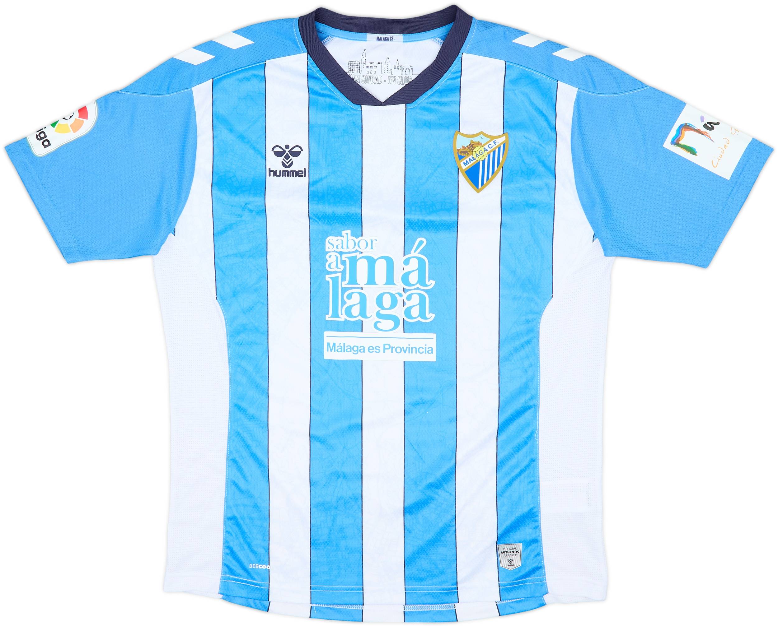 2022-23 Malaga Home Shirt - 9/10 - (L)