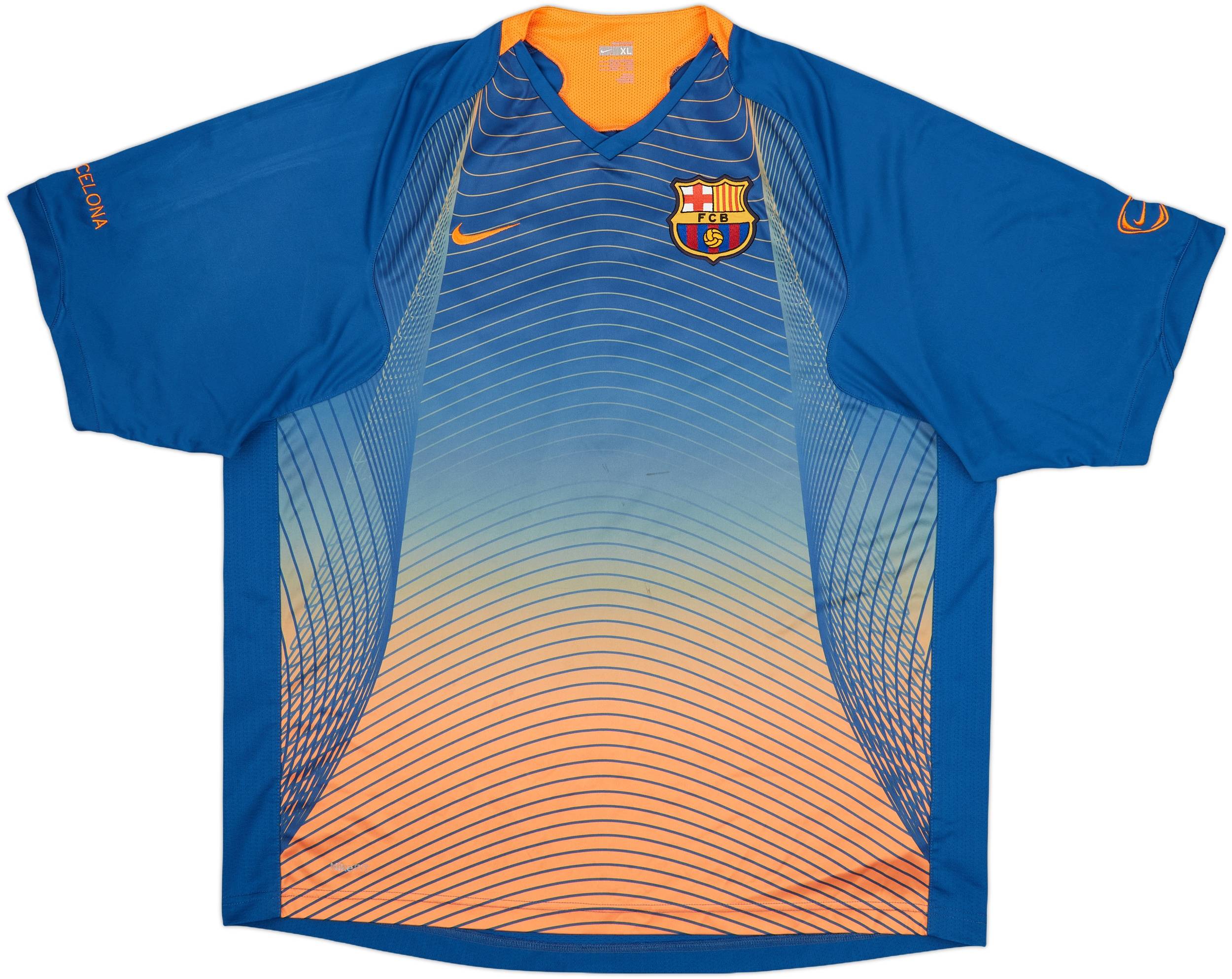 2006-07 Barcelona Nike Training Shirt - 7/10 - (XL)