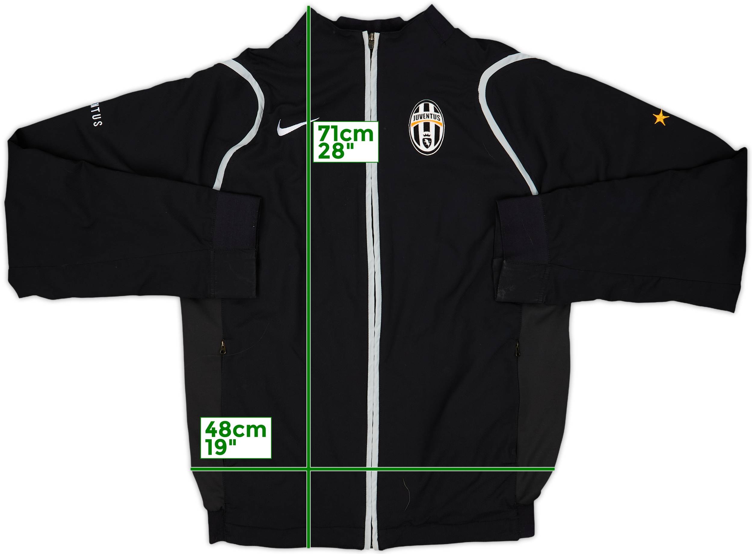 2006-07 Juventus Nike Track Jacket - 8/10 - (M)
