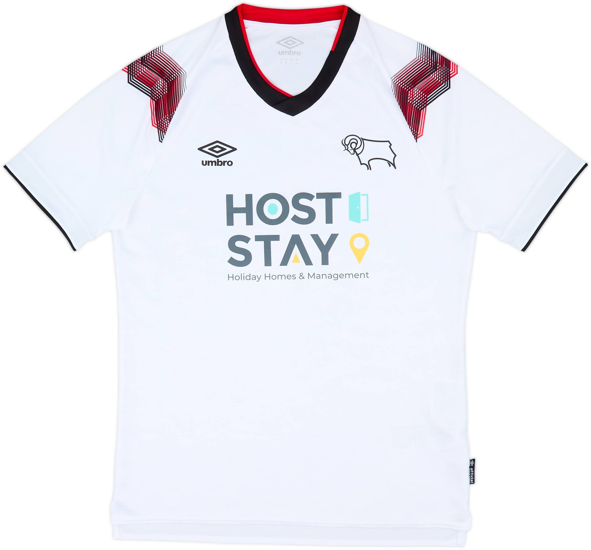 2023-24 Derby County Home Shirt - 5/10 - (M)