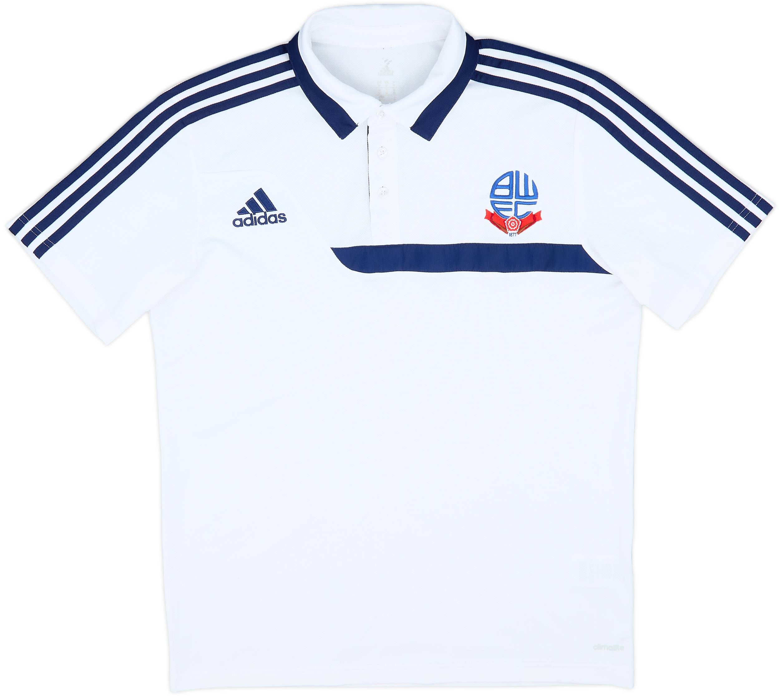 2013-14 Bolton adidas Polo Shirt - 8/10 - (M)