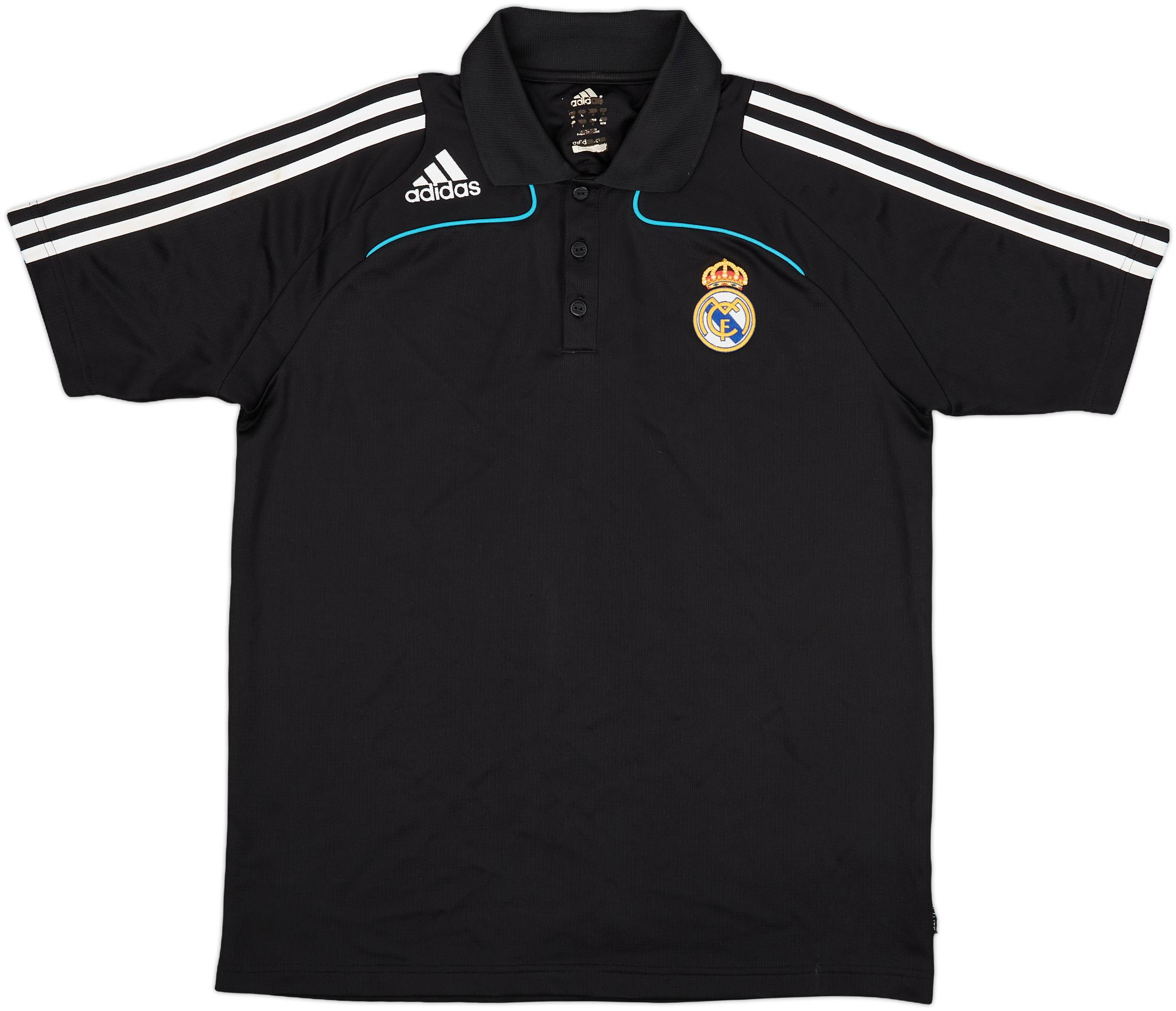 2008-09 Real Madrid adidas Polo Shirt - 8/10 - (M/L)
