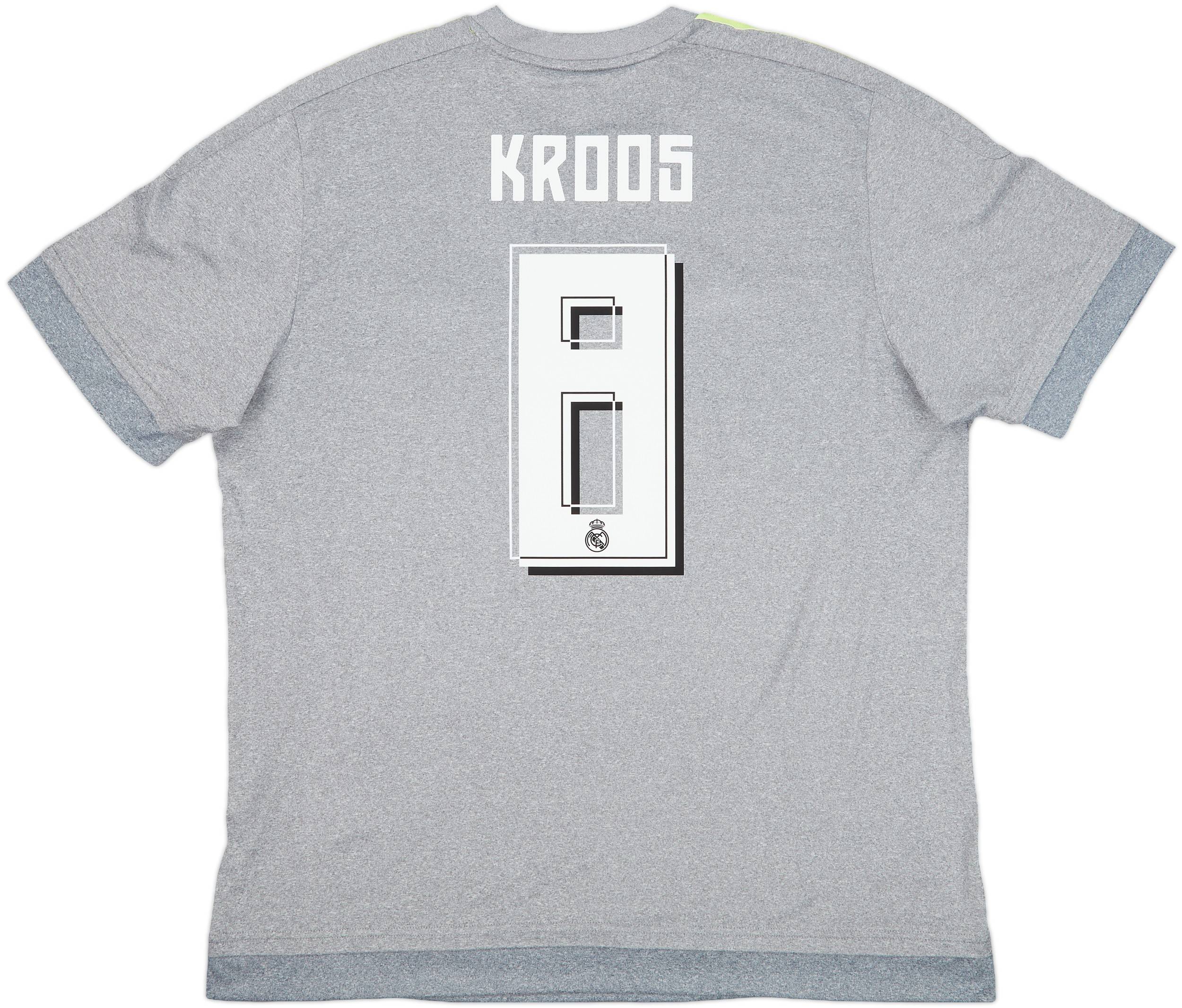 2015-16 Real Madrid Away Shirt Kroos #8 - 9/10 - (XL)