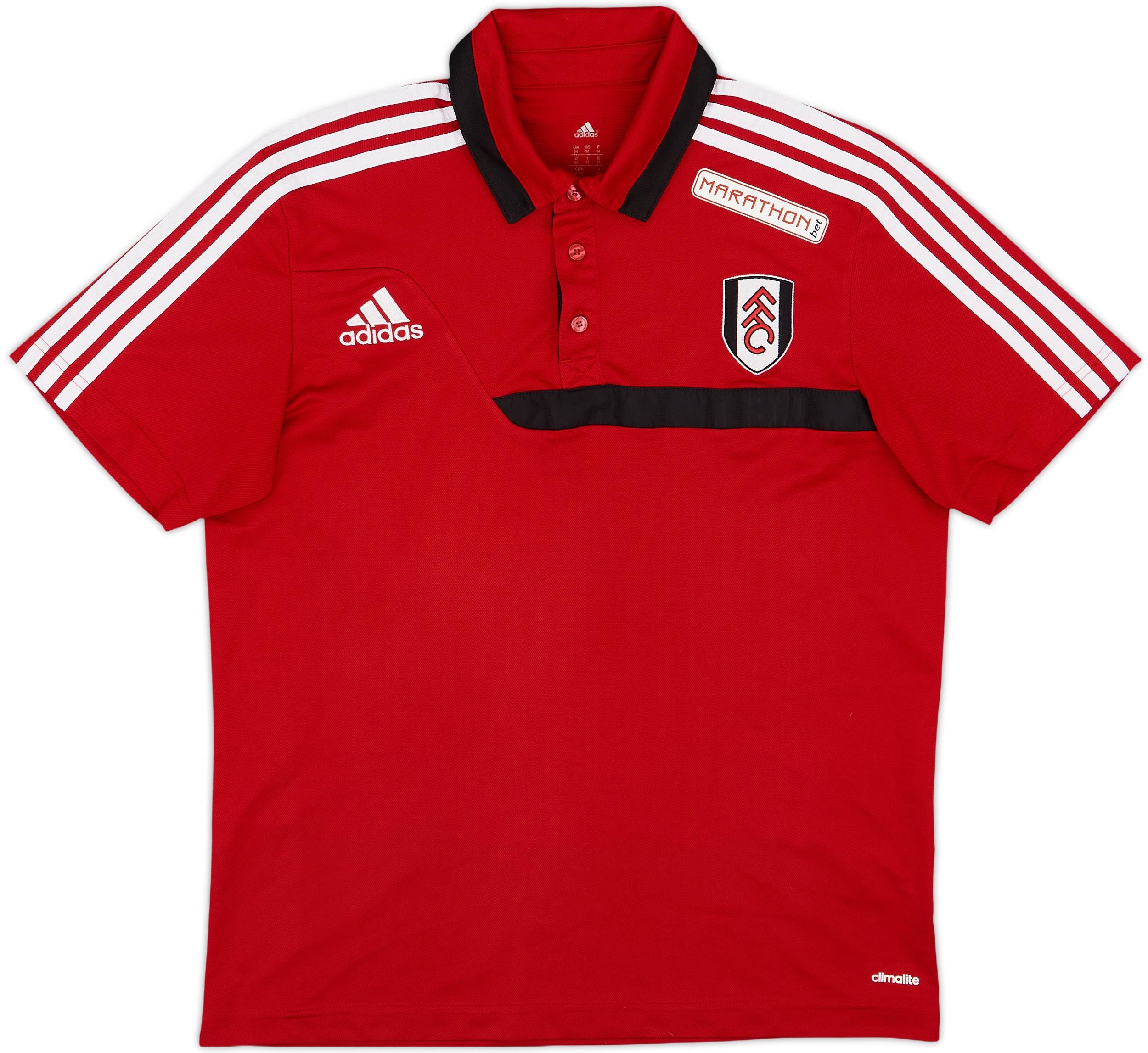2013-14 Fulham adidas Polo Shirt - 8/10 - (M)