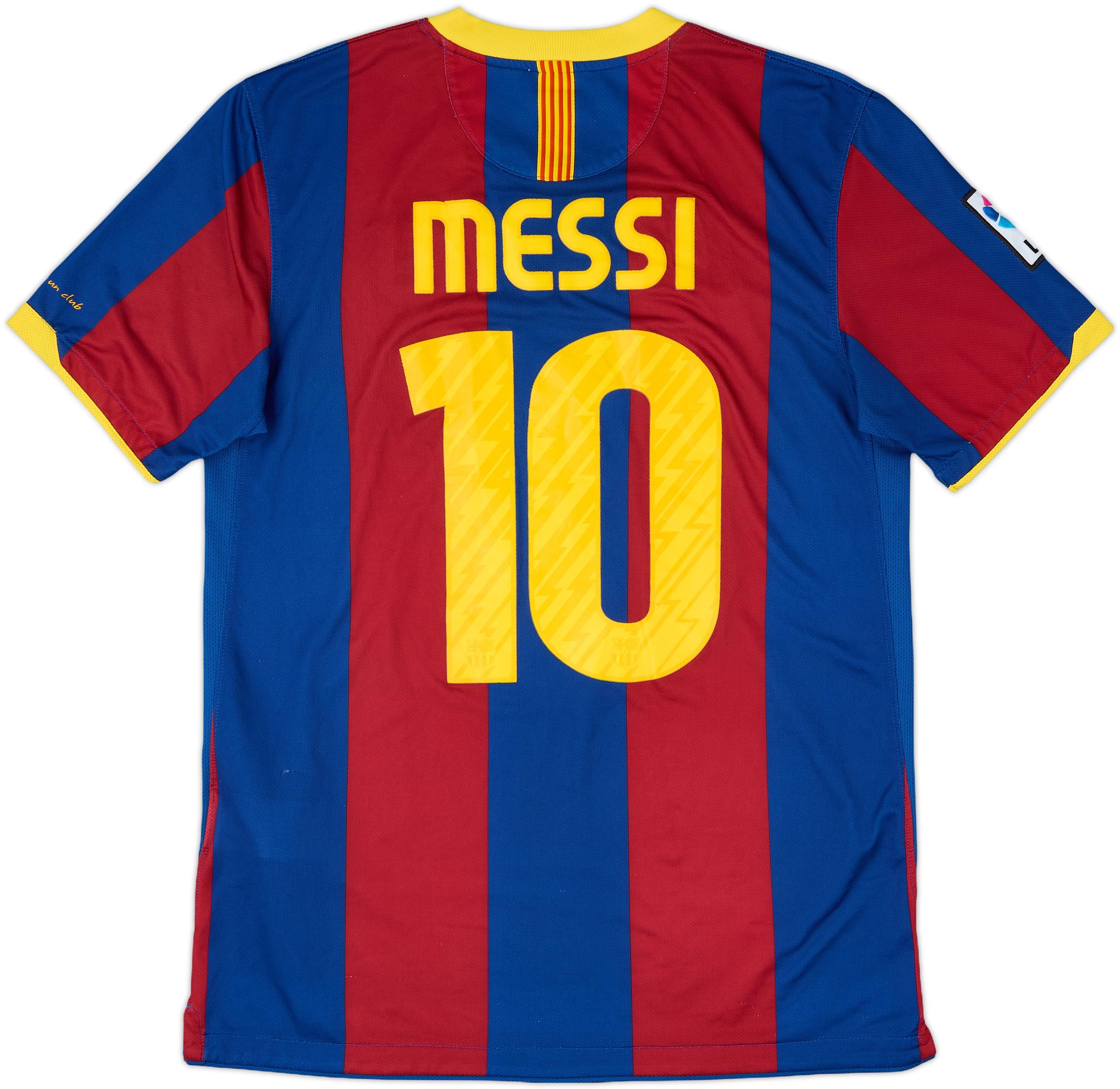 2013-14 Barcelona Home Shirt Messi #10 - 7/10 - (M)