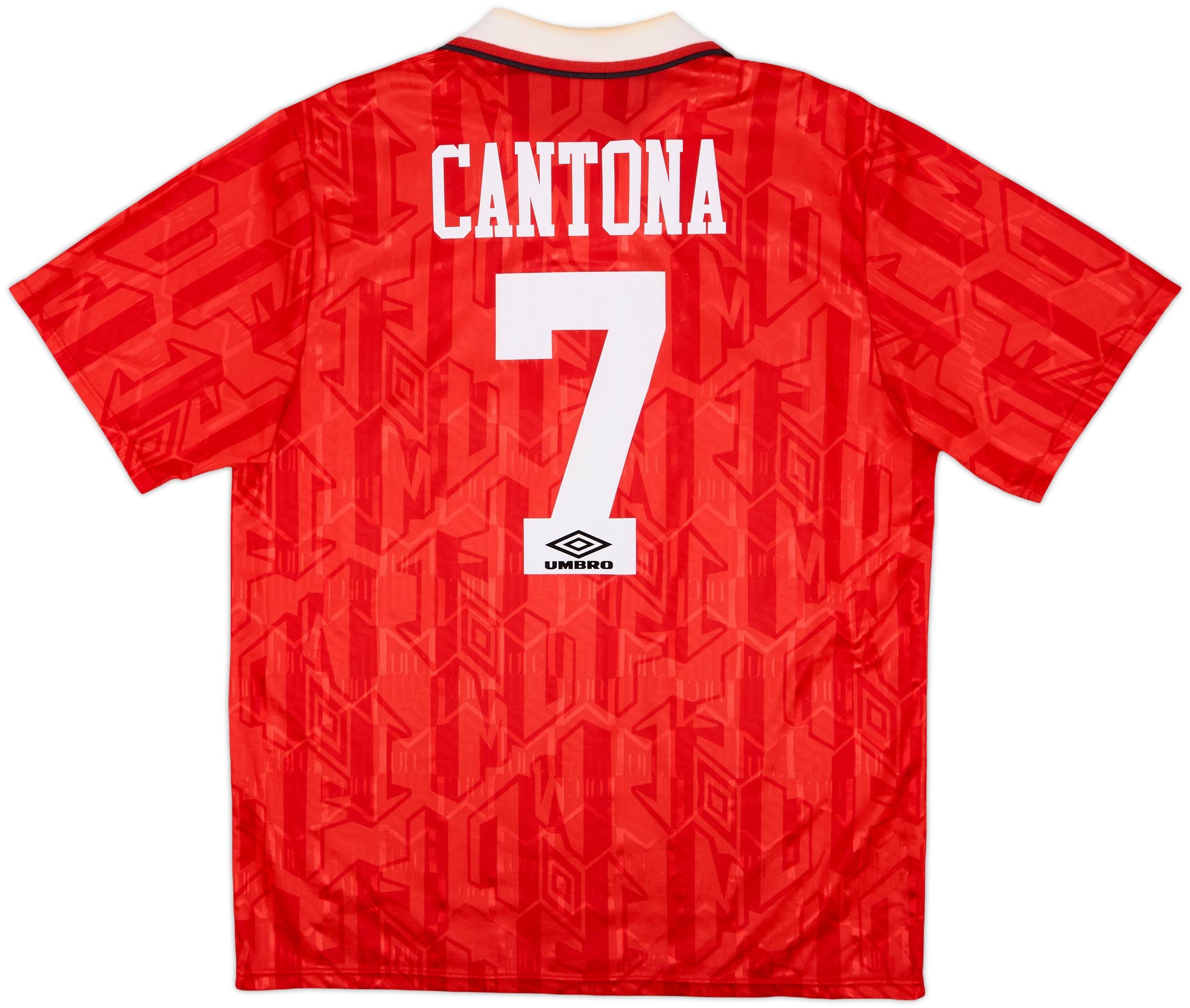 ウェア Umbro Manchester United CANTONA 7 90s 1994/96 Manchester United Cantona #7 Football Shirt