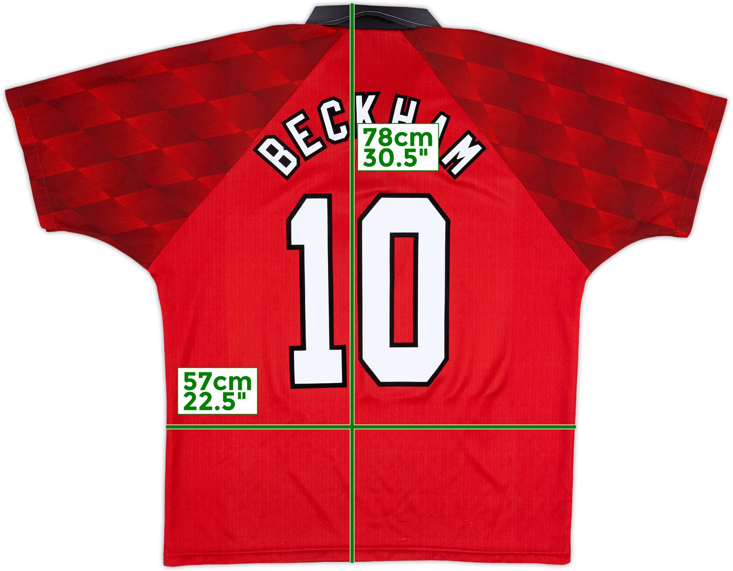 ウェア 1996-98 Manchester United Home Shirt 1996-98 Manchester United Home Shirt - 7/10 - (L.Boys)