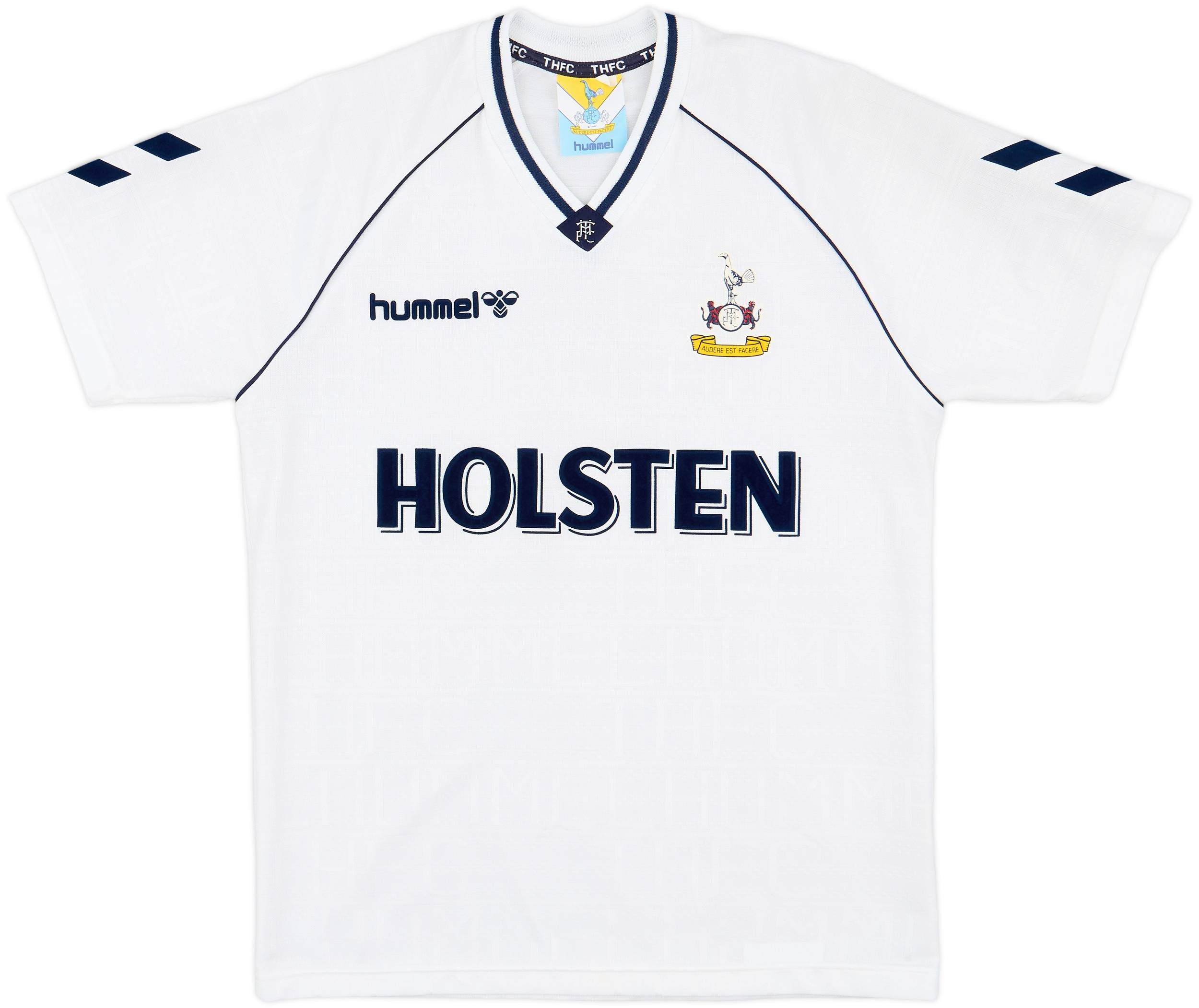 1989-91 Tottenham Home Shirt - 9/10 - (M)