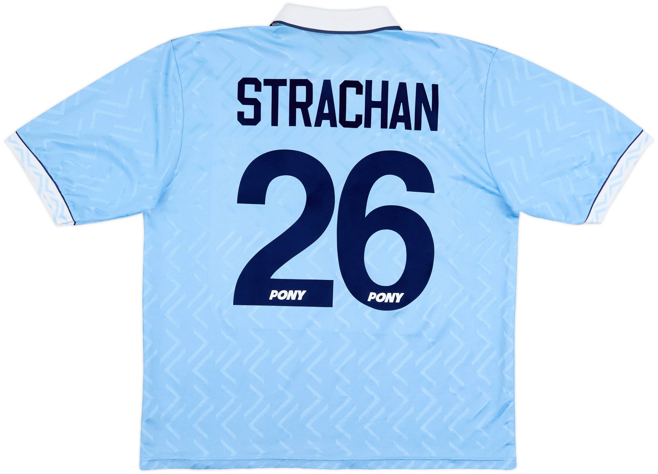 1994-96 Coventry Home Shirt Strachan #26 - 7/10 - (XL)