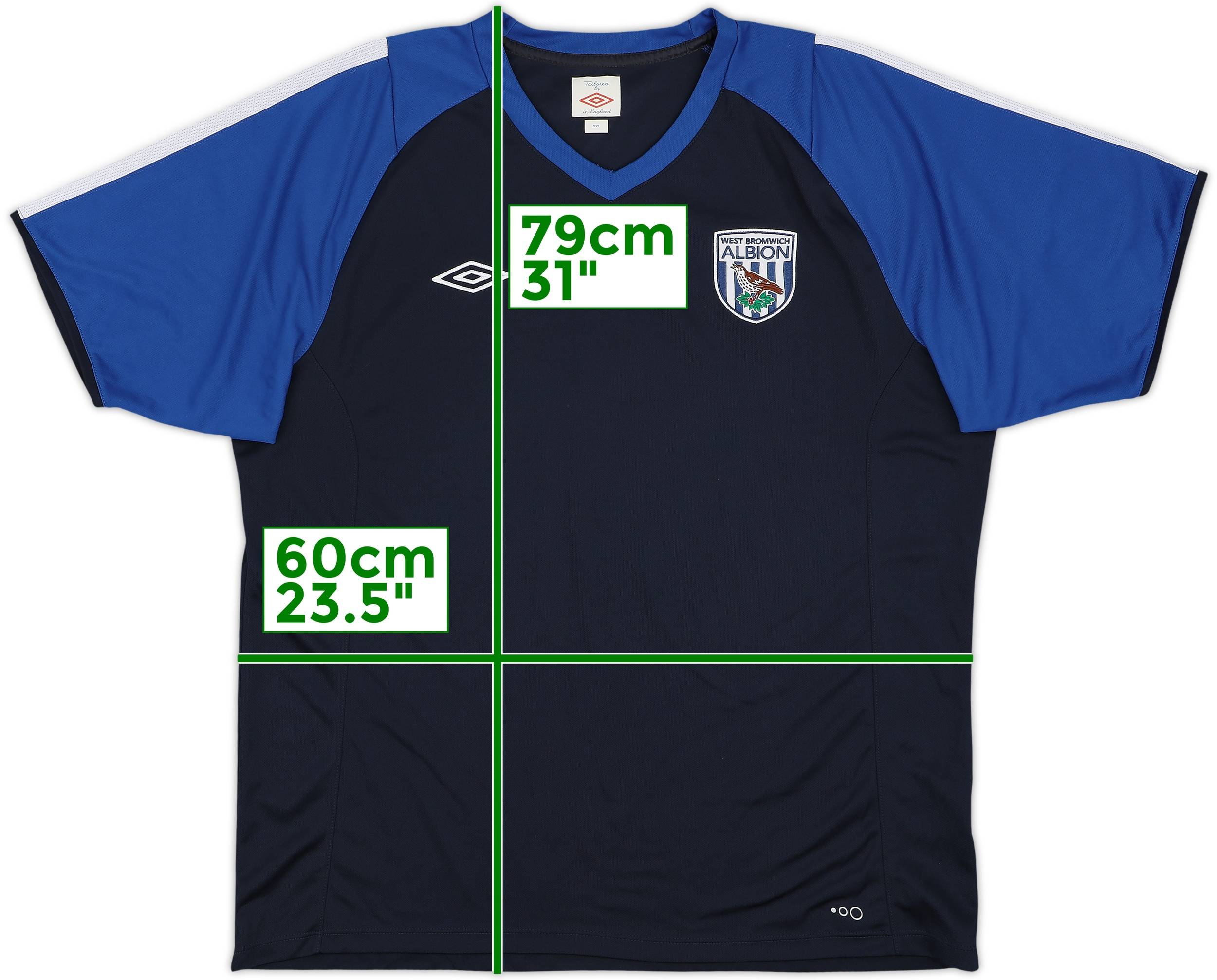 2010-11 West Brom Umbro Training Shirt - 8/10 - (XXL)
