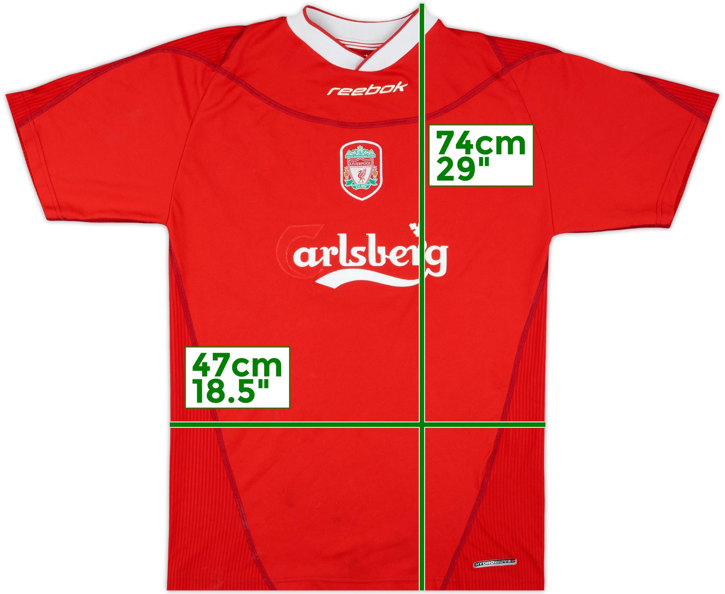 【希少】Y2K vintage 02-04 Liverpool Reebok 2002-04 Liverpool Home Shirt - 4/10 - (S)