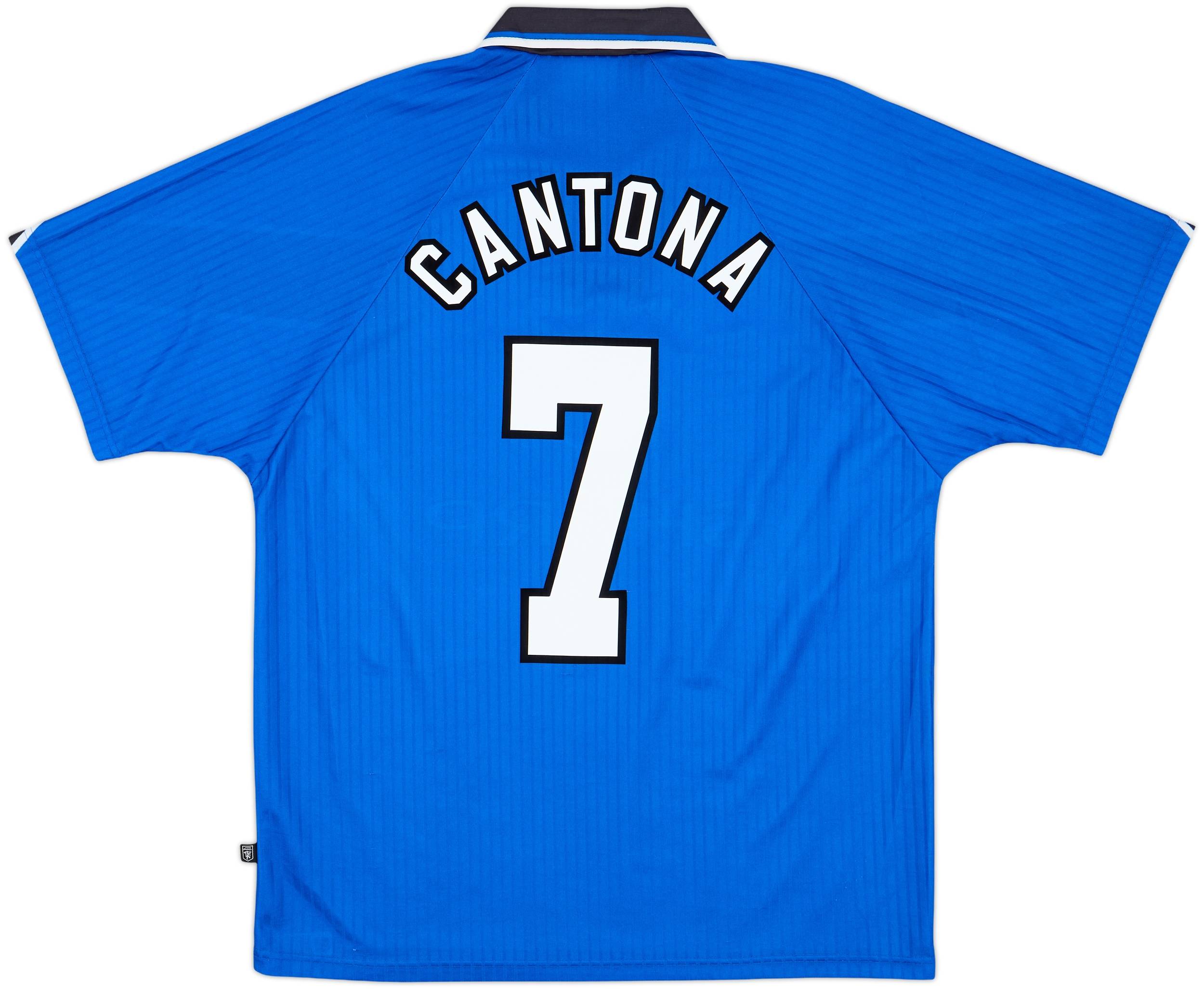 マンチェスターユナイテッド #7 カントナ 96-97 3rdユニフォーム 1996-98 Manchester United Third Shirt Cantona #7 - 9/10 - (L)