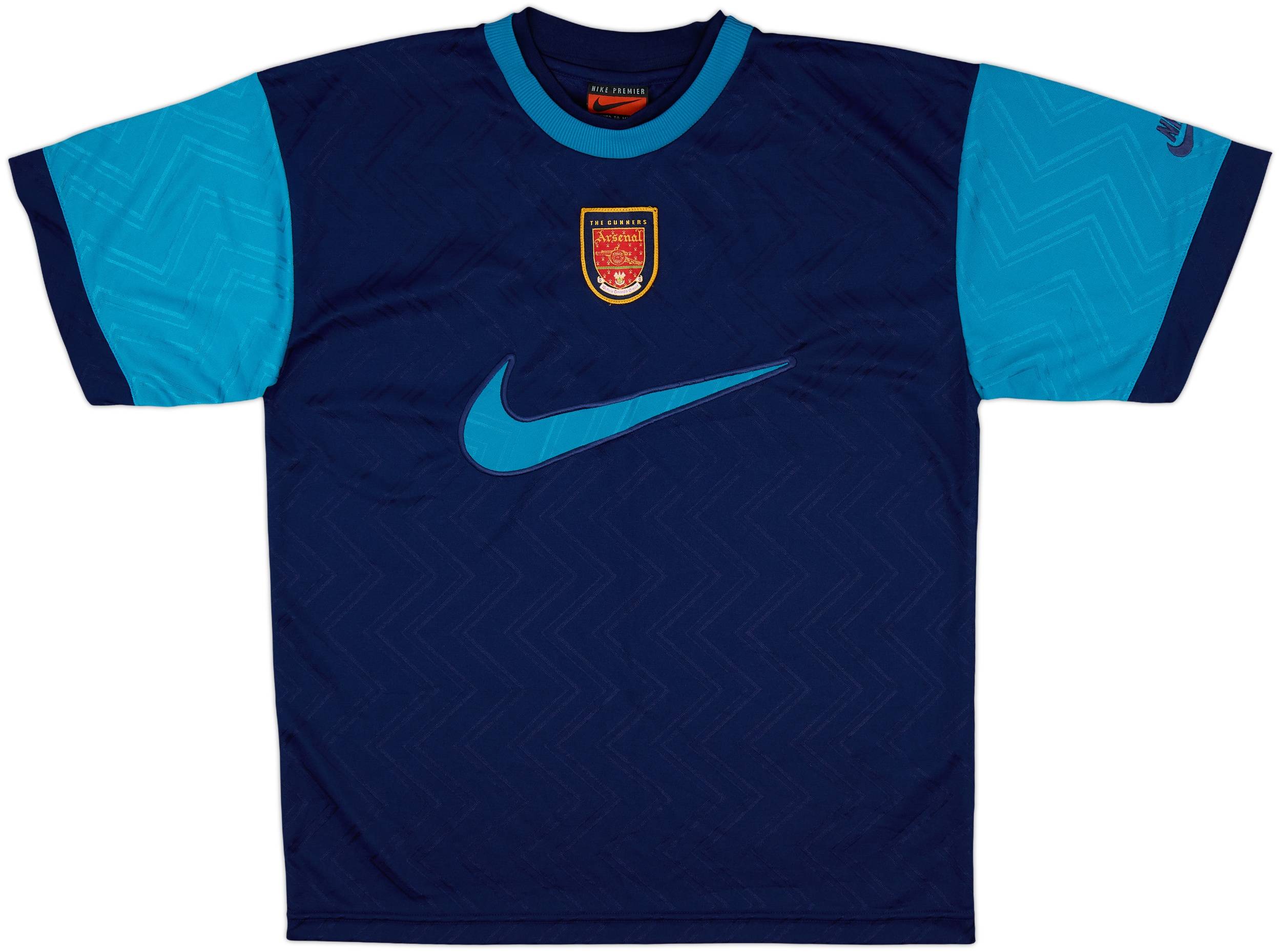 Nike アーセナル　ユニフォーム　96-97 1996-97 Arsenal Nike Training Shirt - 10/10 - (L)