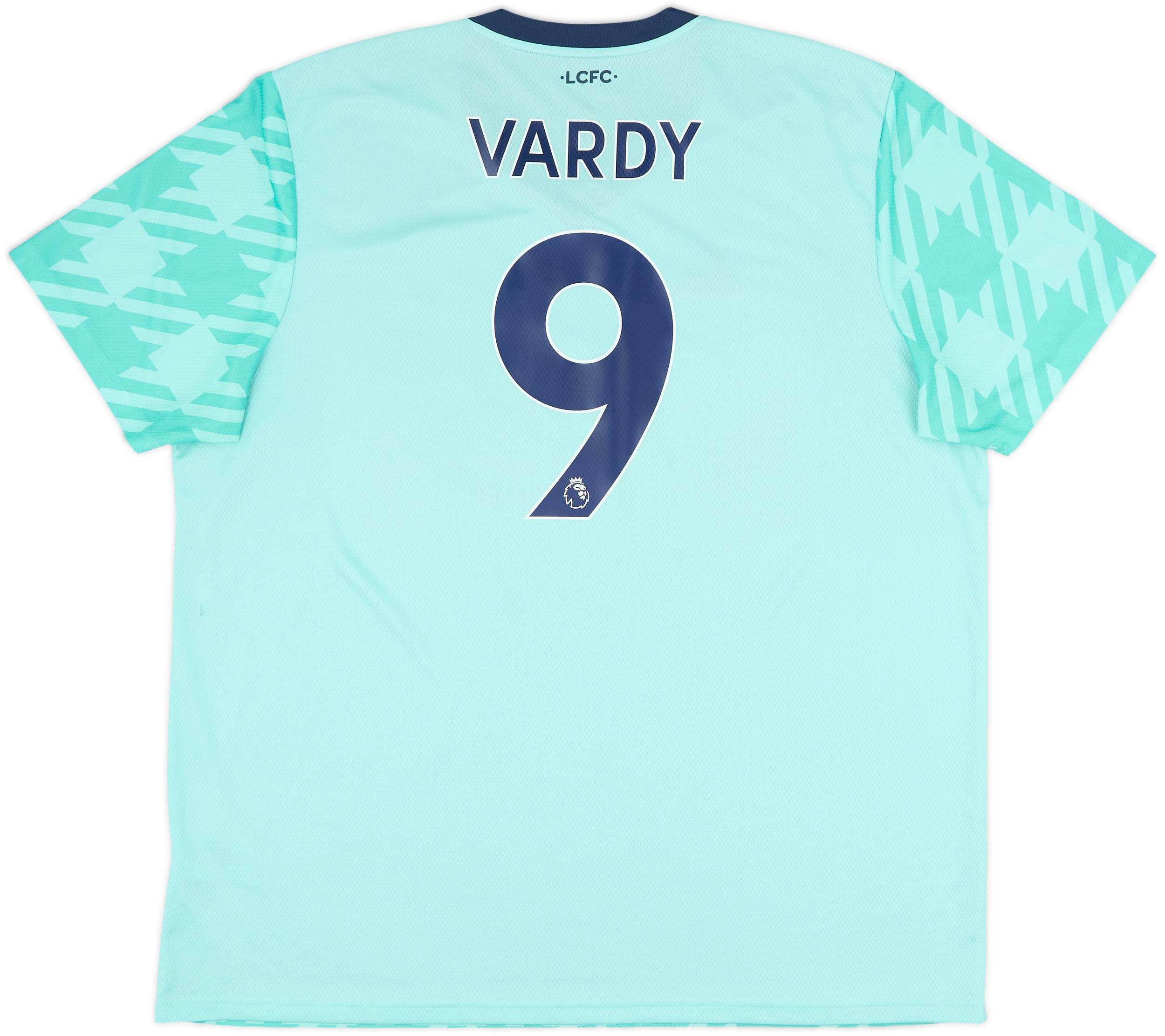 2021-22 Leicester Away Shirt Vardy #9 - 9/10 - (XXL)