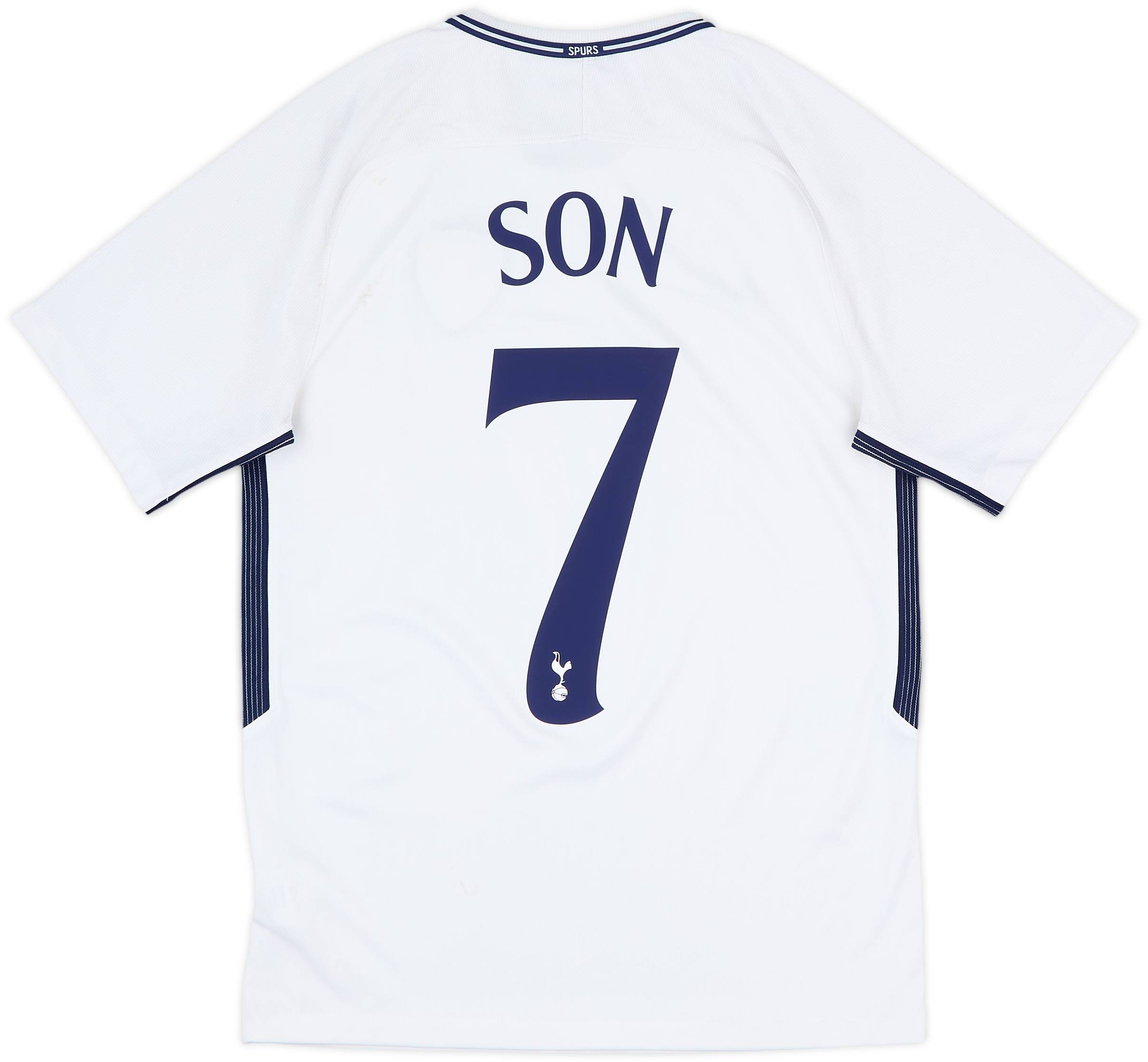 2017-18 Tottenham Home Shirt Son #7 - 7/10 - (S)