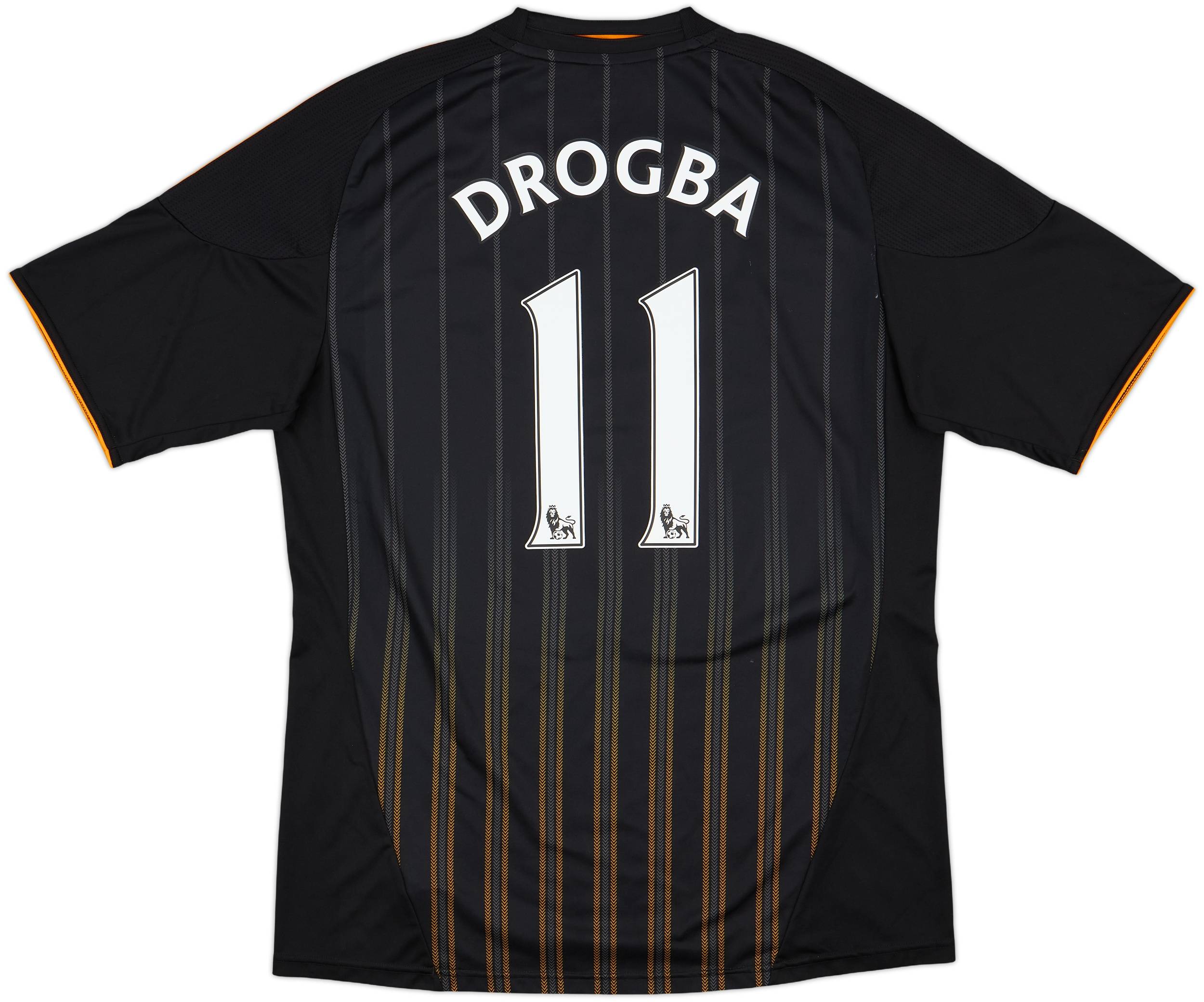 Chelsea FC ドログバ 11番 シャツ 2010-11 Chelsea Third Shirt Drogba #11 - 5/10 - (M)