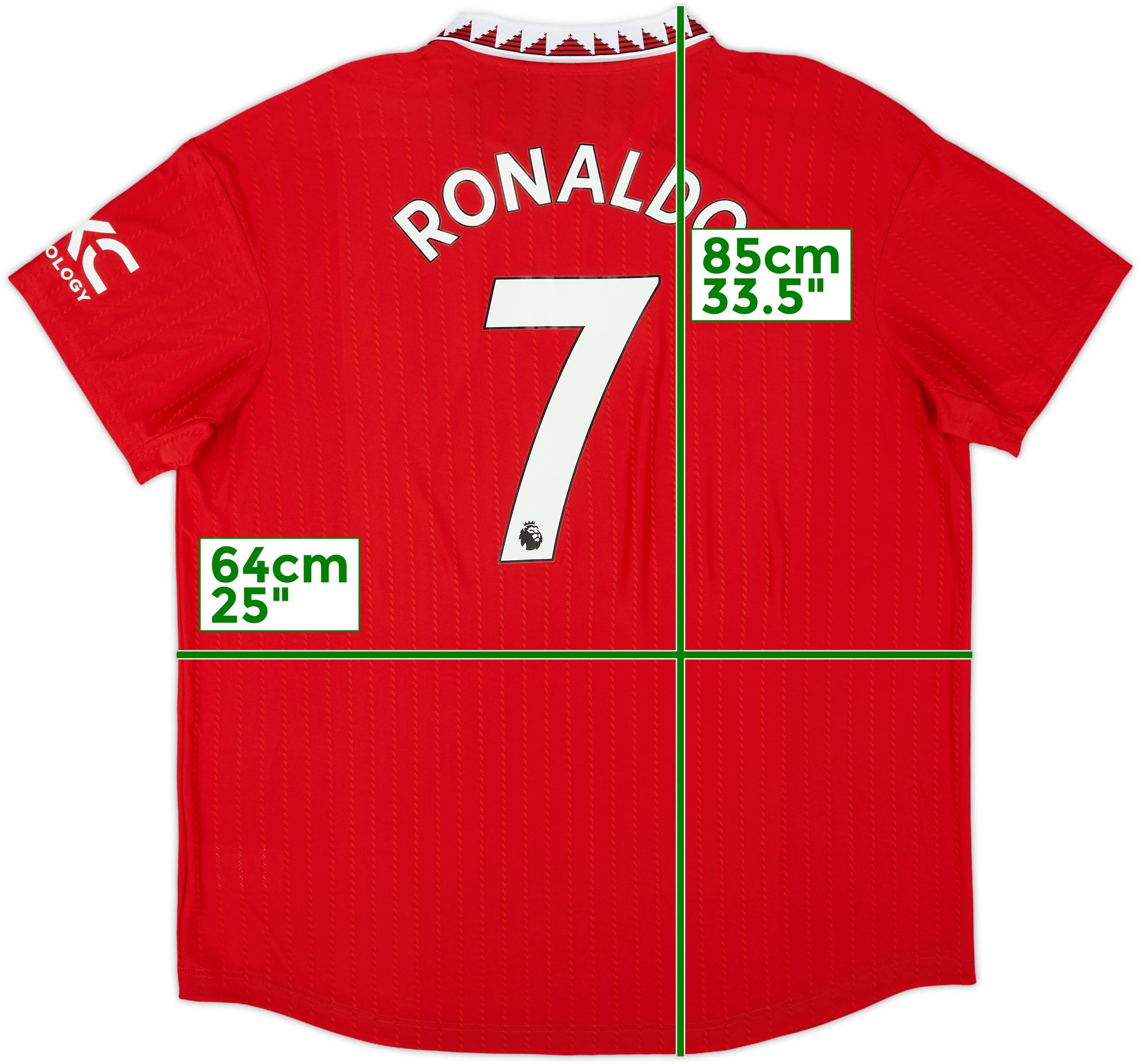 2022-23 Manchester United Authentic Home Shirt Ronaldo #7 (XXL)
