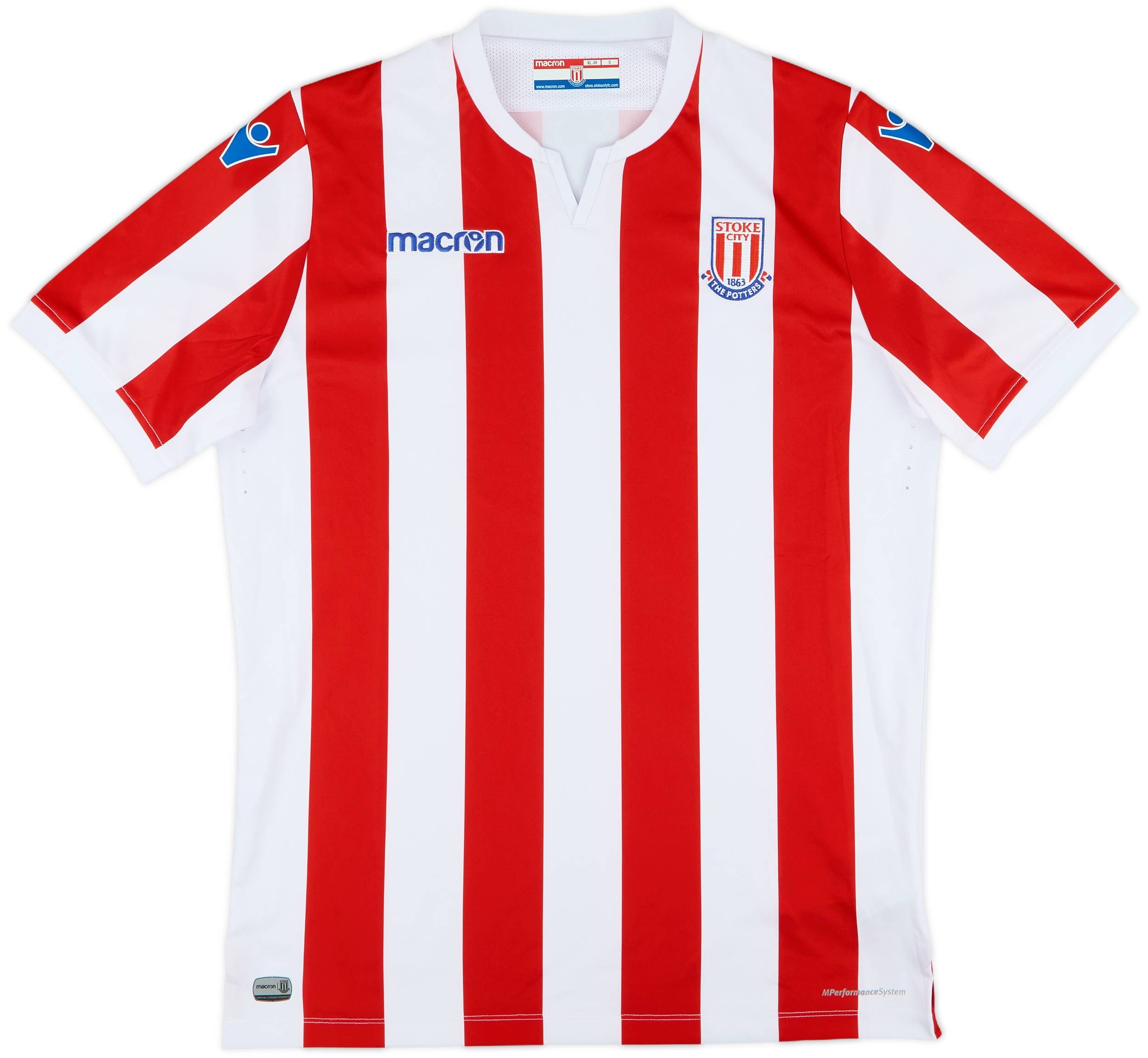 Soccer Football Stoke City Fc Jersey 2018-19 Stoke City Home Shirt