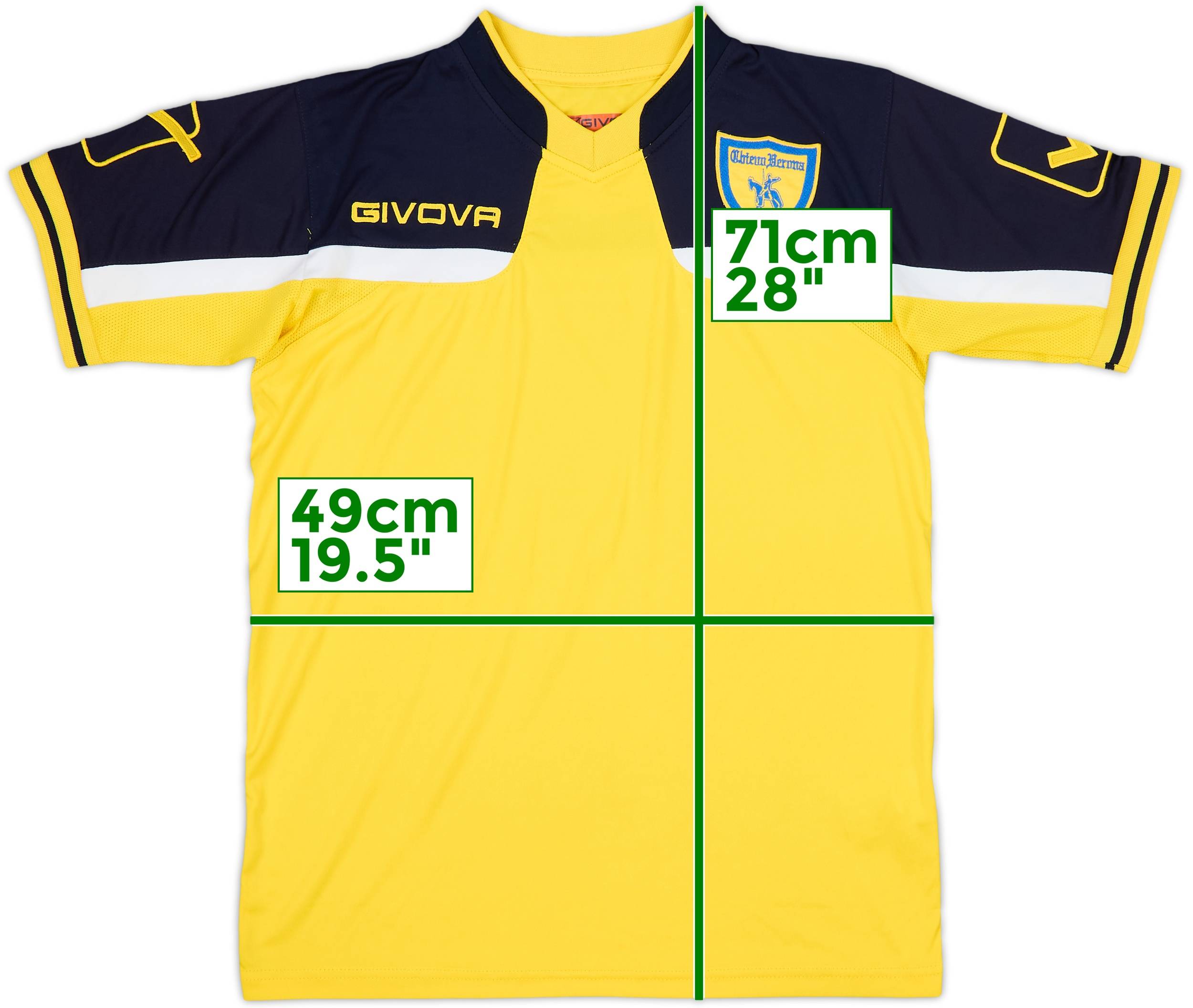 2012-13 Chievo Verona Givona Training Shirt - 8/10 - (S)