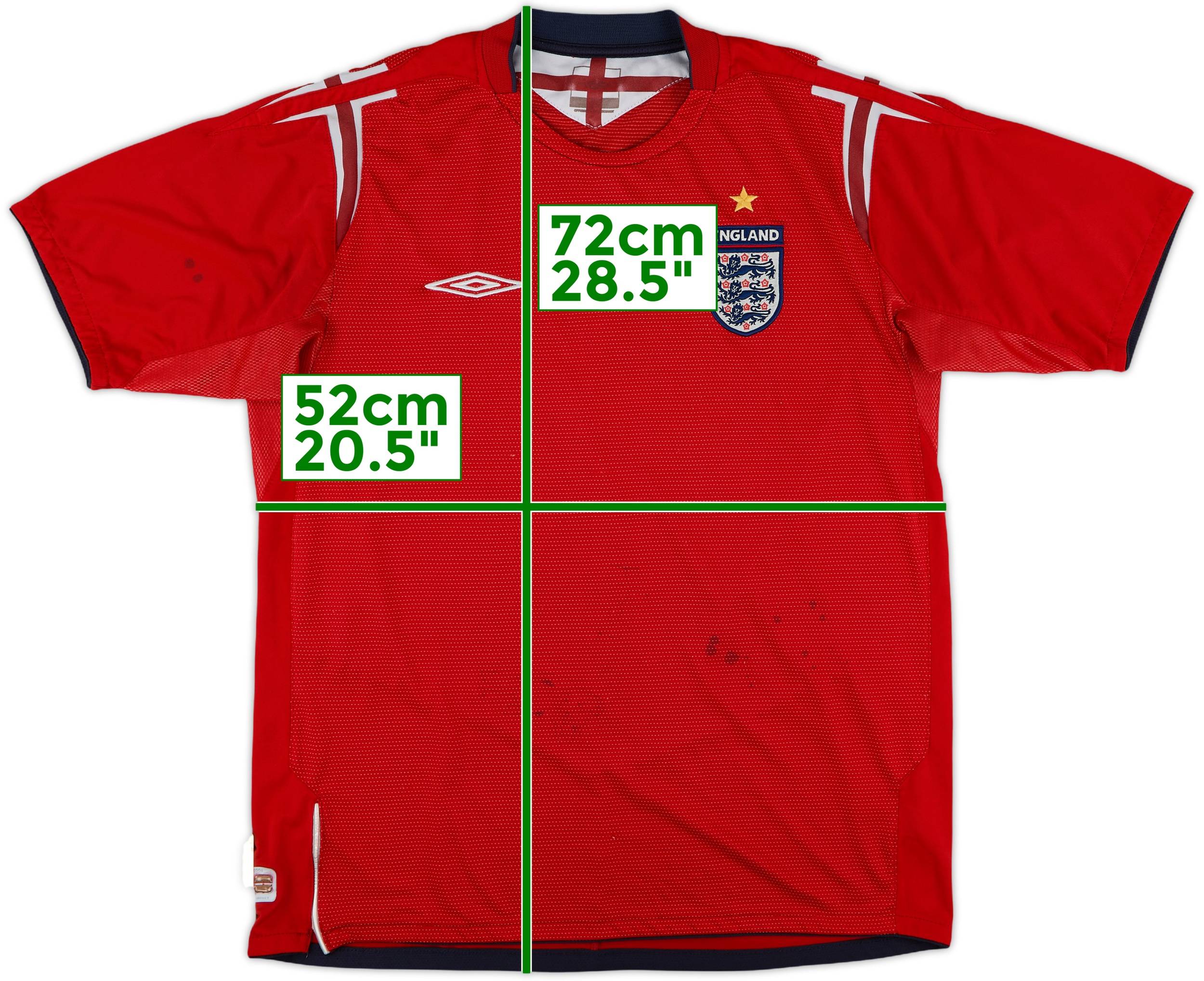 2004-06 England Away Shirt - 5/10 - (M)