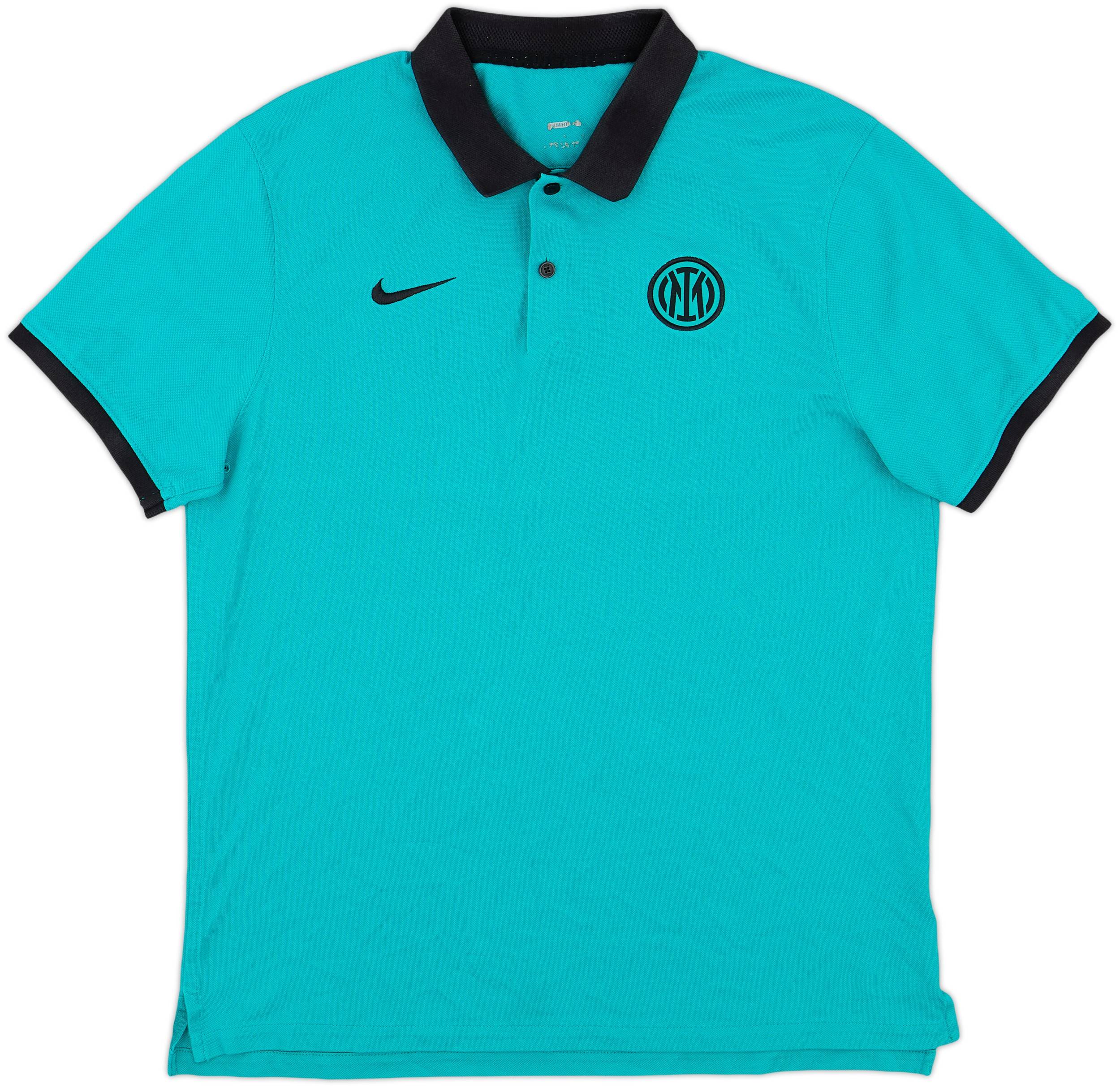 2021-22 Inter Milan Nike Polo Shirt - 8/10 - (L)