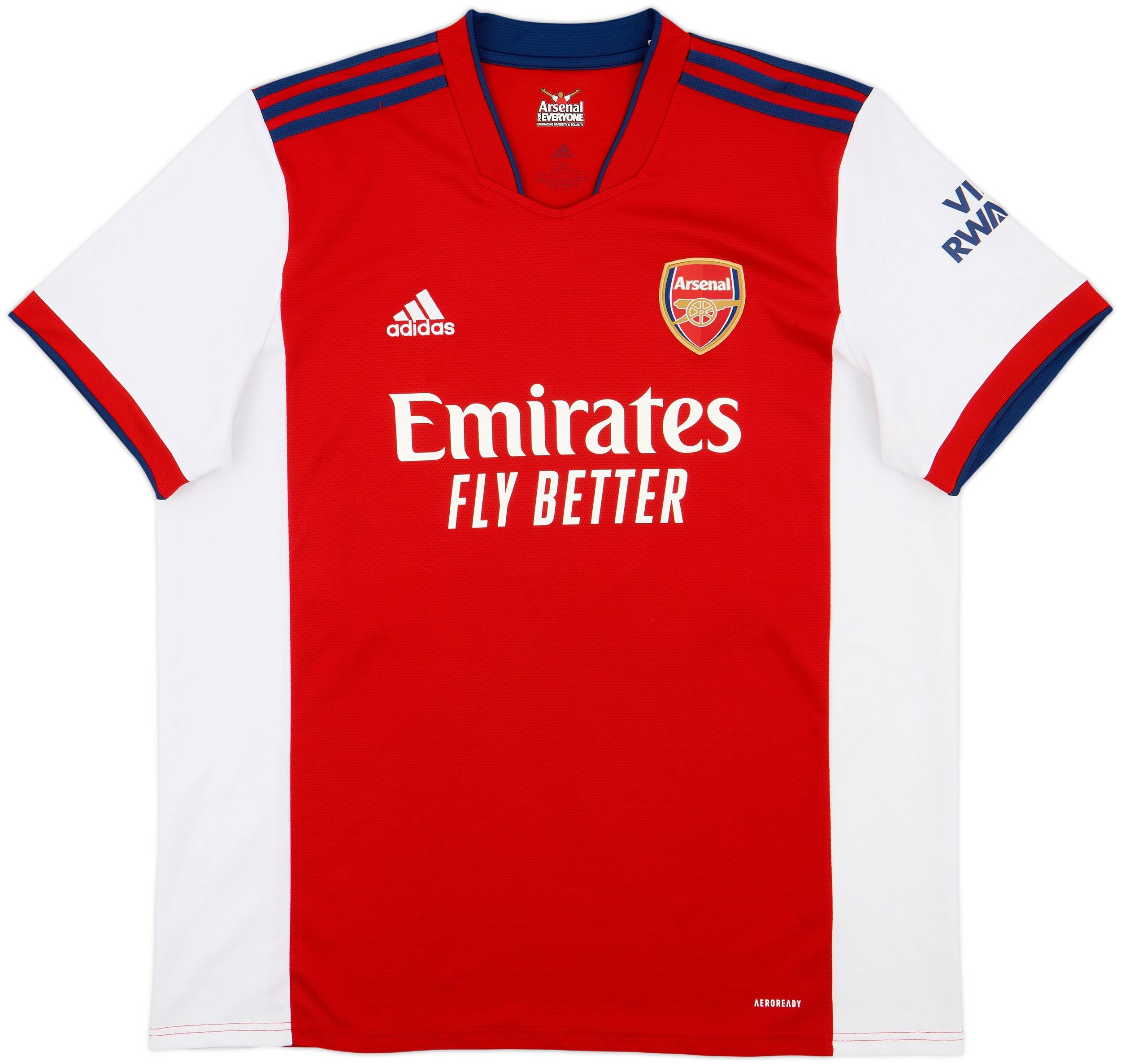 2021-22 Arsenal Home Shirt Odegaard #8 - 10/10 - (XXL)
