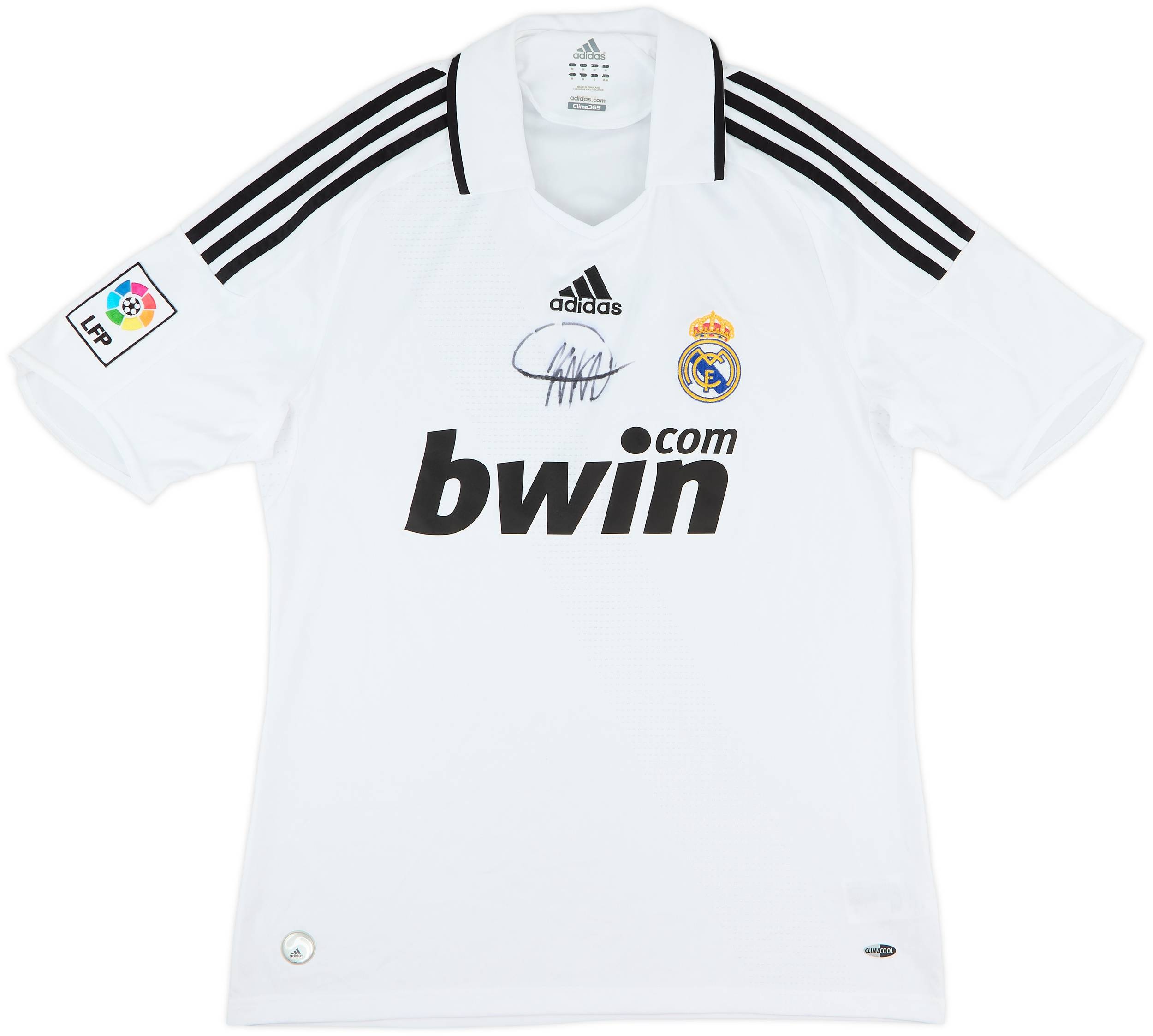 記念グッズ Real Madrid 2010 Sauvignon Blanc 750ml 2008-09 Real Madrid Signed Home Shirt - 8/10 - (M)