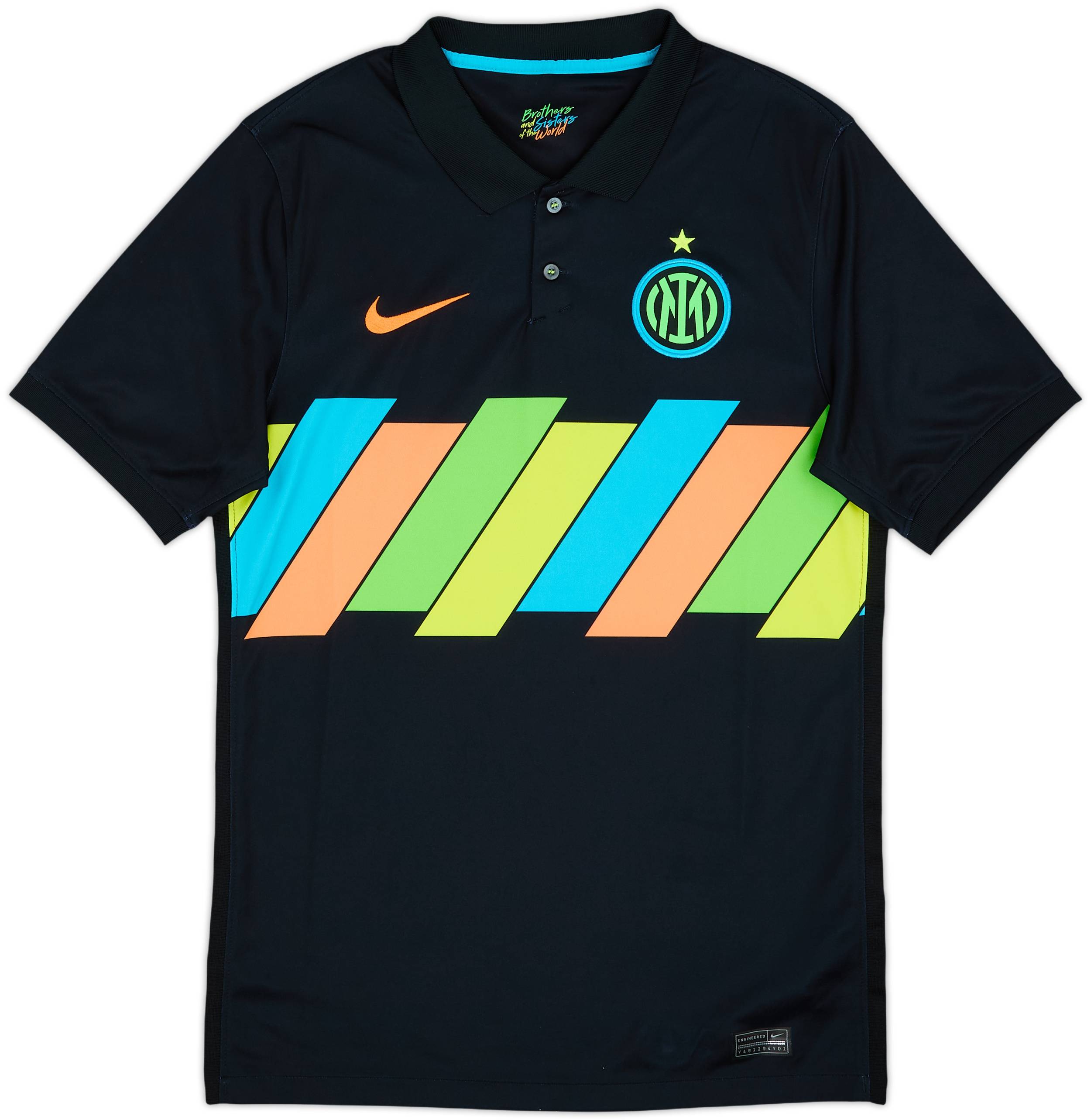 インテル INTER 94/95 TR SHIRT 1994-95 Inter Milan Home Shirt - 6/10 - (M)