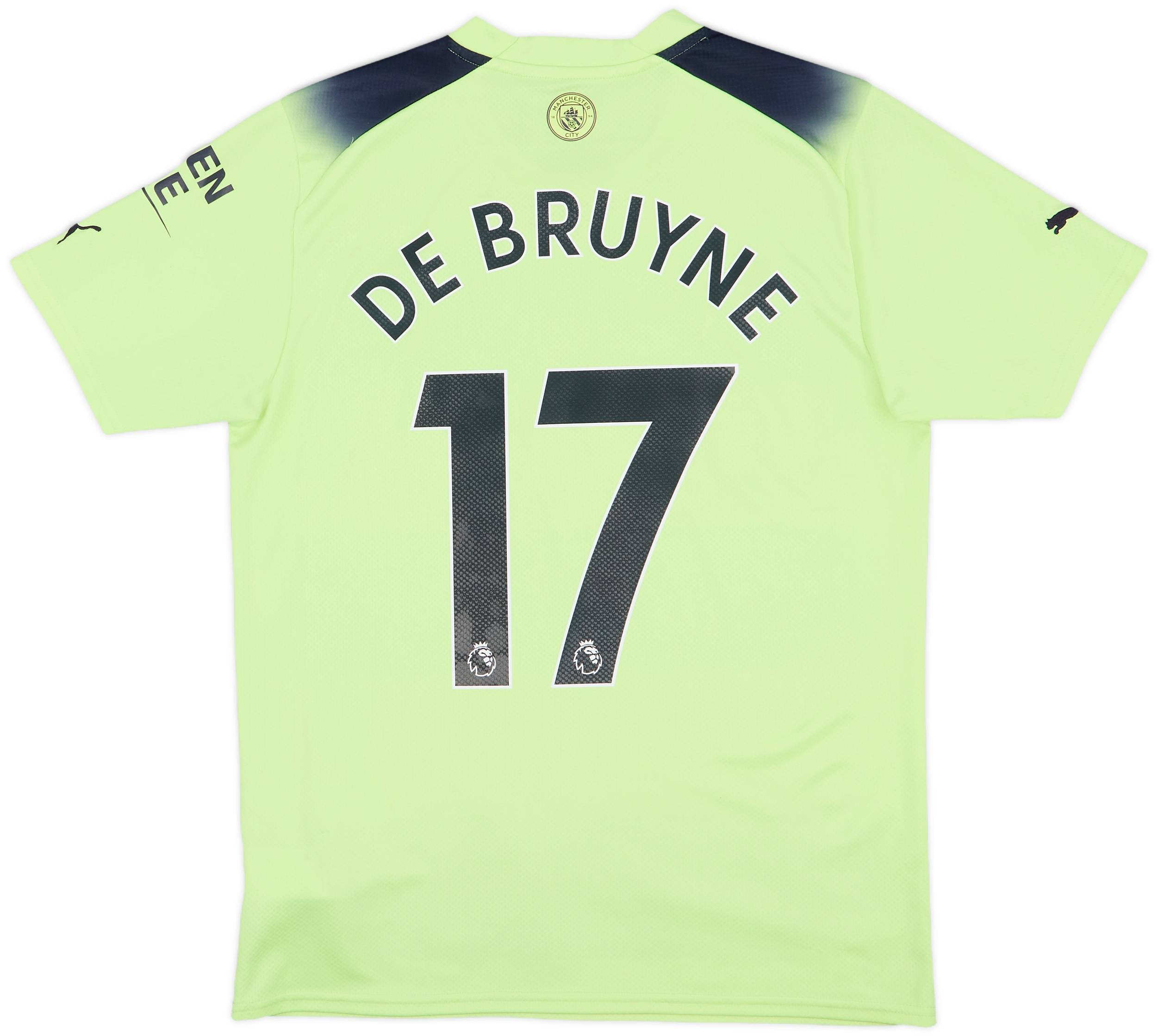 Nike マンチェスター・シティ シャツ DE BRUYNE 17番　上 Nike Manchester City 16/17 Home Jersey - De Bruyne #17 - L