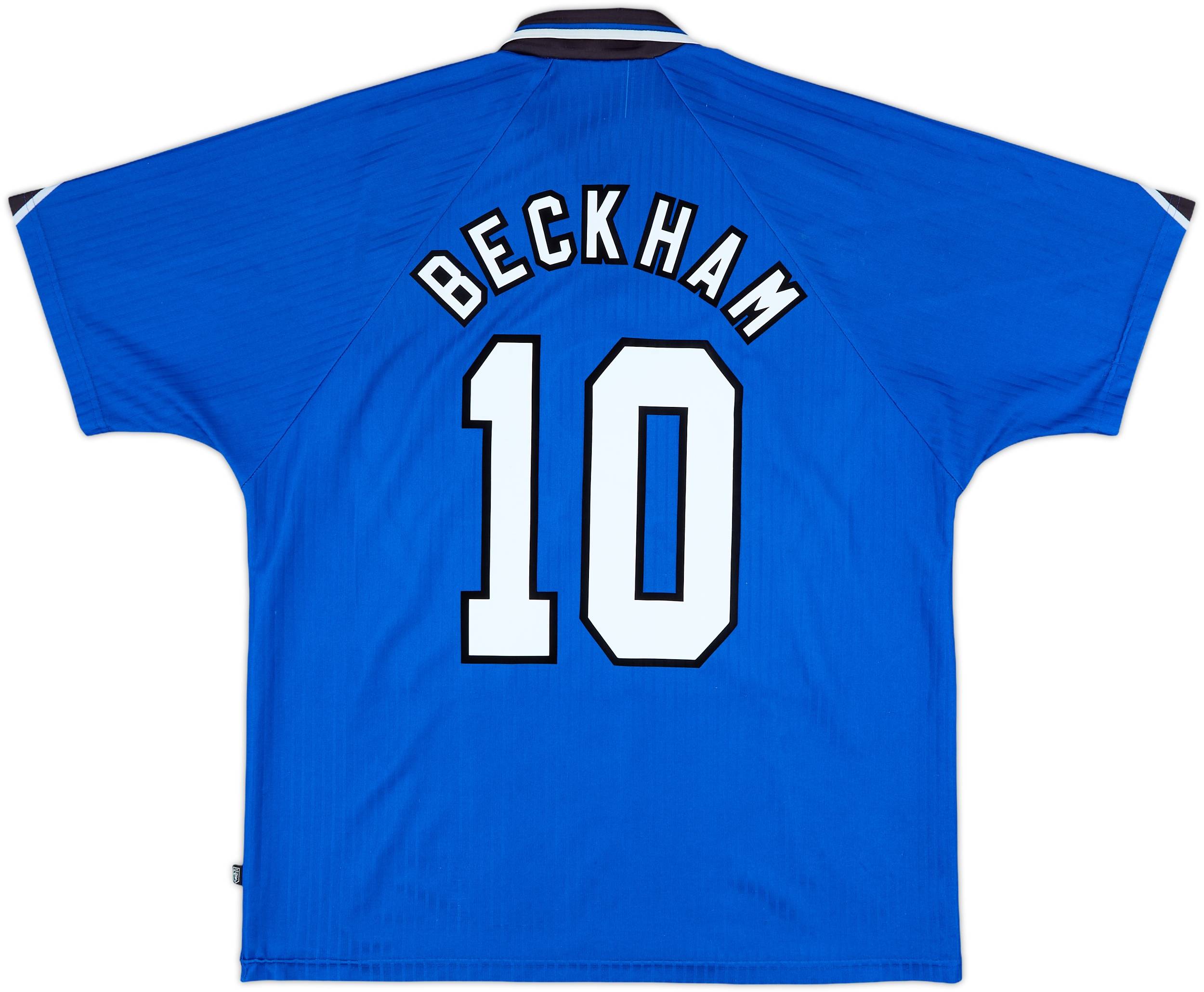 1996-98 Manchester United Third Shirt Beckham #10 - 8/10 - (XL)