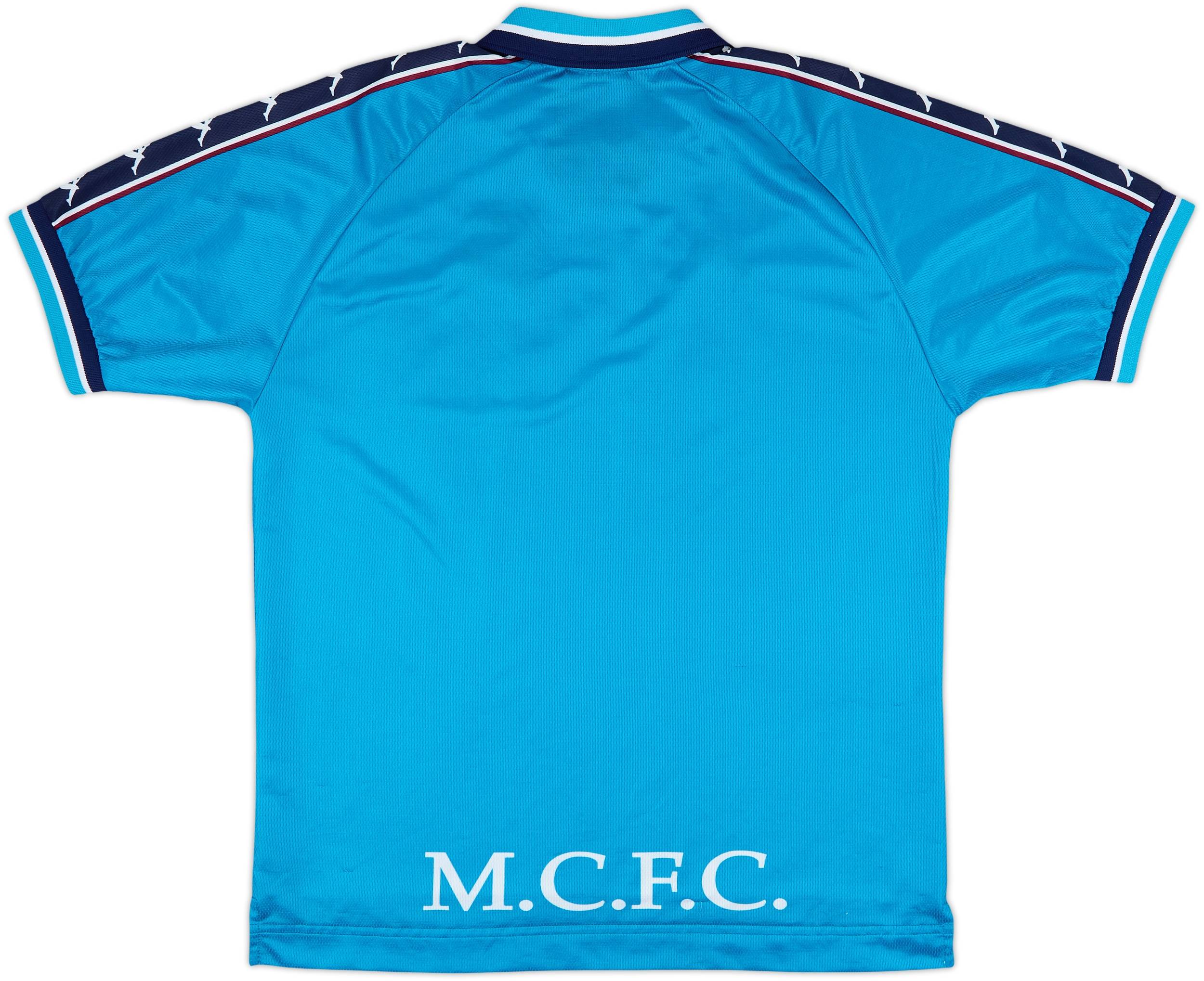 1997-99 Manchester City Home Shirt - 8/10 - (XL)