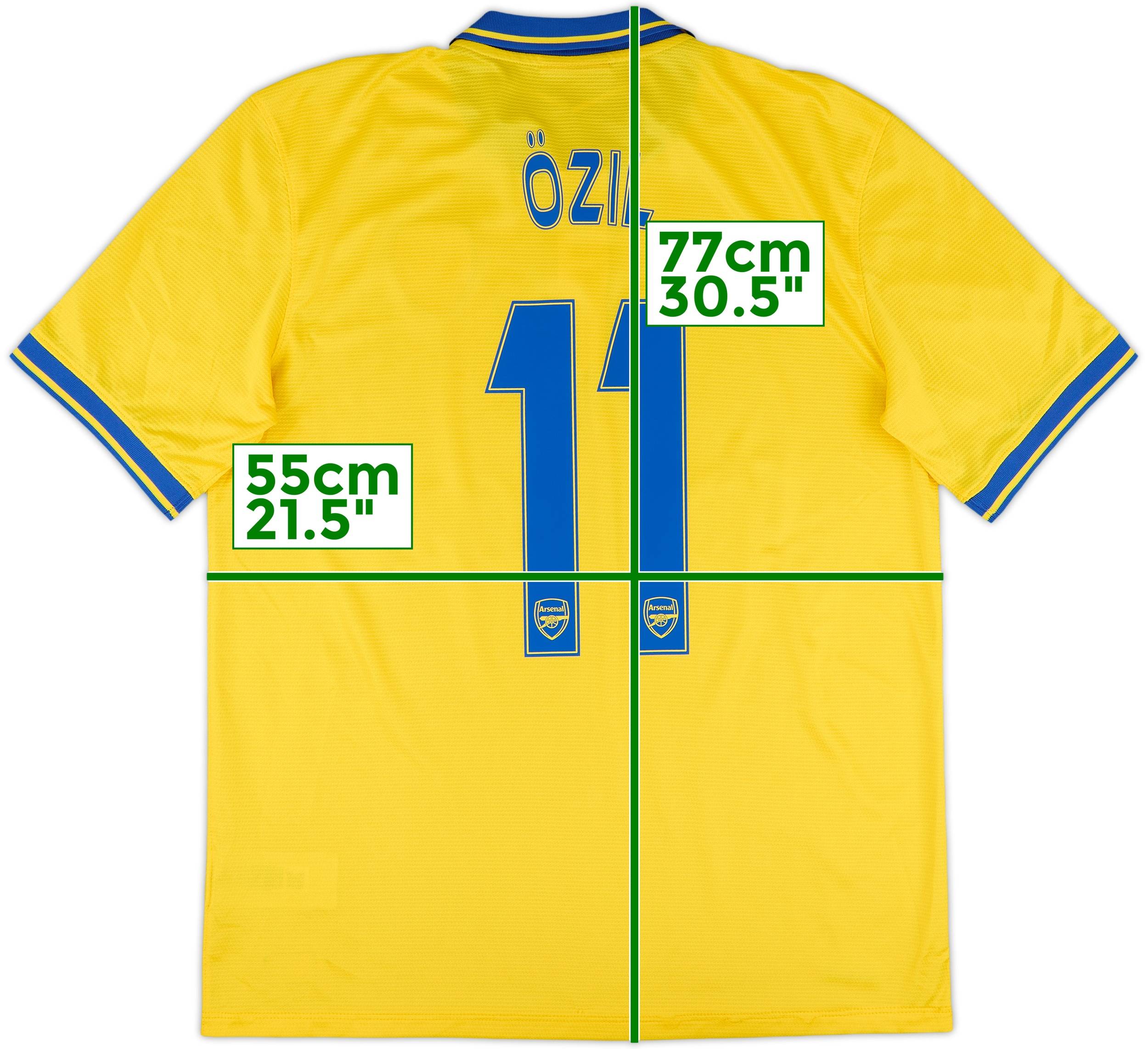2013-14 Arsenal Away Shirt Ozil #11 - 8/10 - (L)