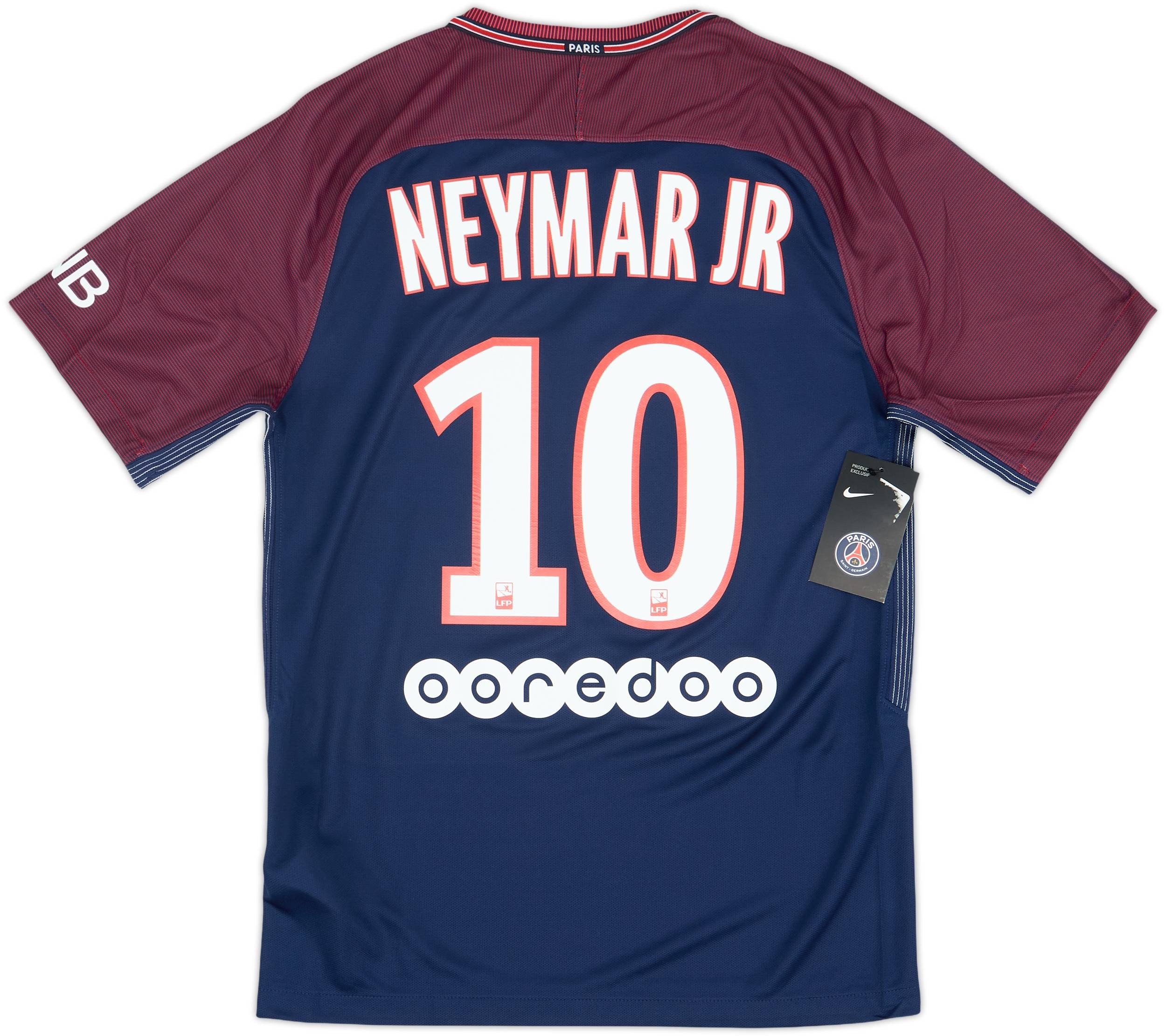 2017-18 Paris Saint-Germain Home Shirt Neymar Jr #10 (S)