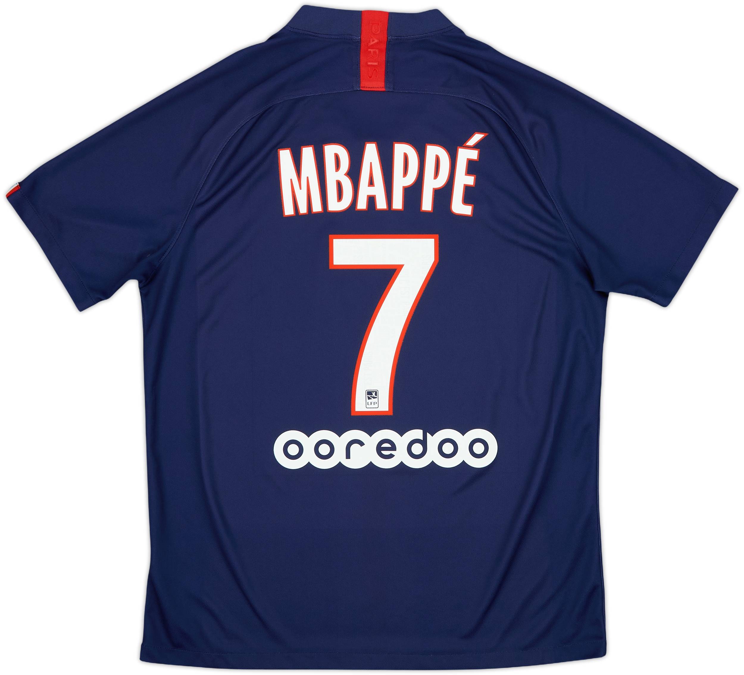 パリ・サンジェルマン Mbappé 7 シャツ PSG Cap 7 Mbappé White Shirt - FutFanatics