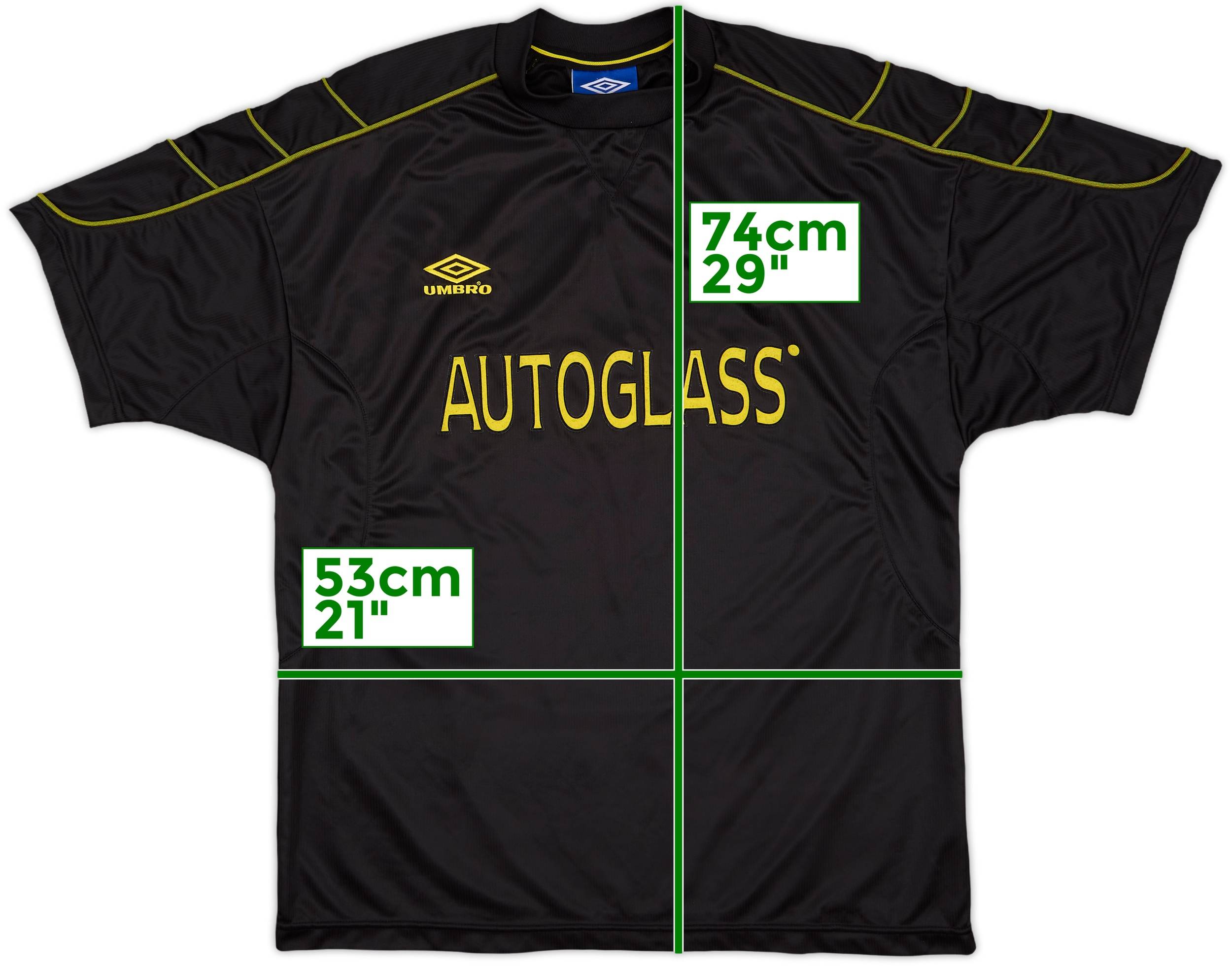 ウェア 00s Umbro chelsea L/S uniform T shirt Chelsea 2000 Umbro Away Football Shirt - Yellow - L Boys
