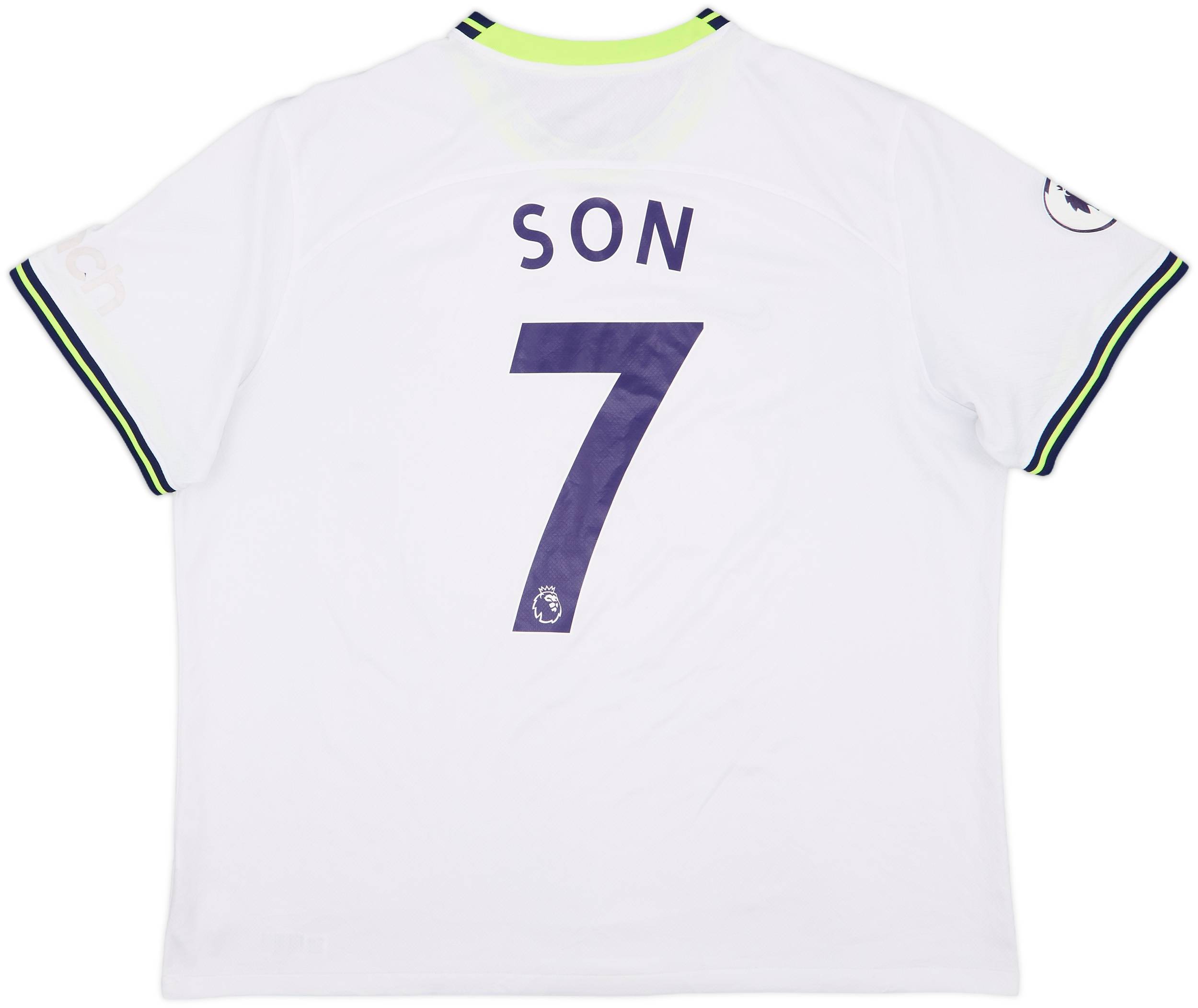 Tottenham Hotspur Son 7 オーセンティックLサイズ 2022-23 Tottenham Home Shirt Son #7 - 7/10 - (XXL)