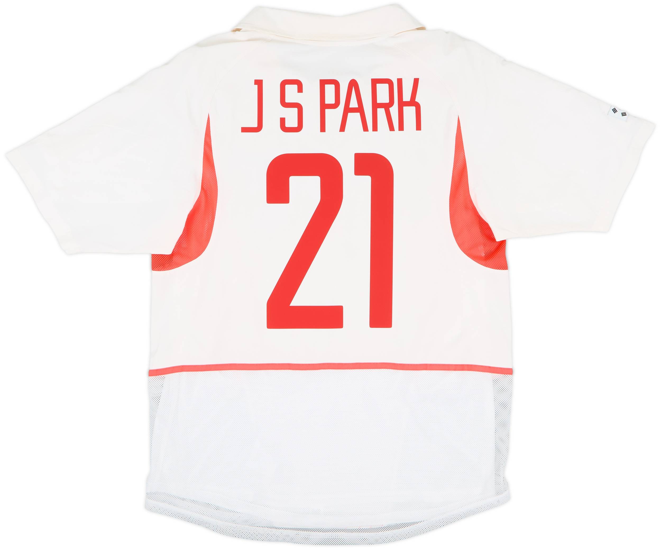 2002-03 South Korea Player Issue Away Shirt JSPark #21 - 9/10 - (M)