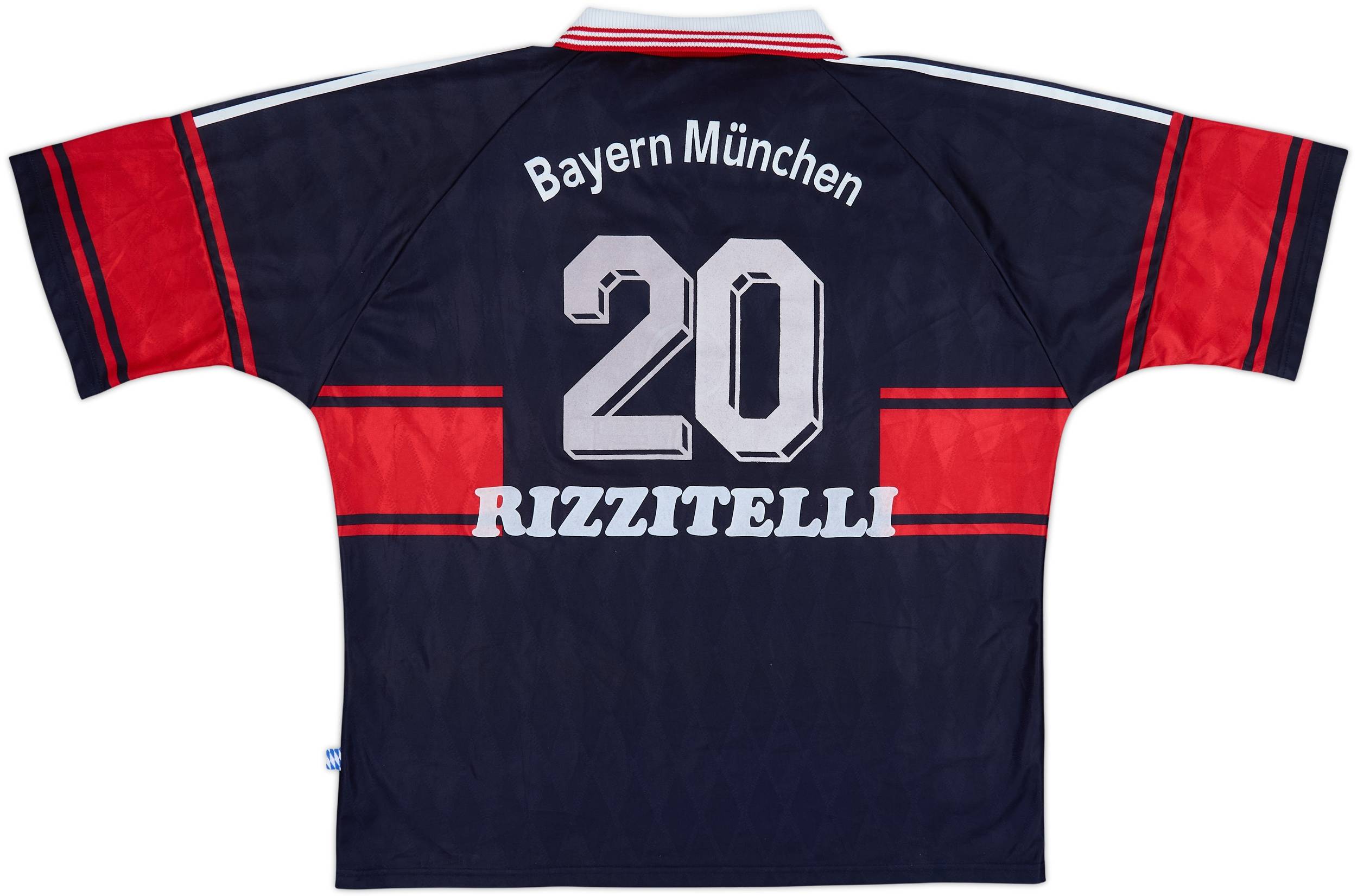 1997-99 Bayern Munich Home Shirt Rizzitelli #20 - 7/10 - (XXL)